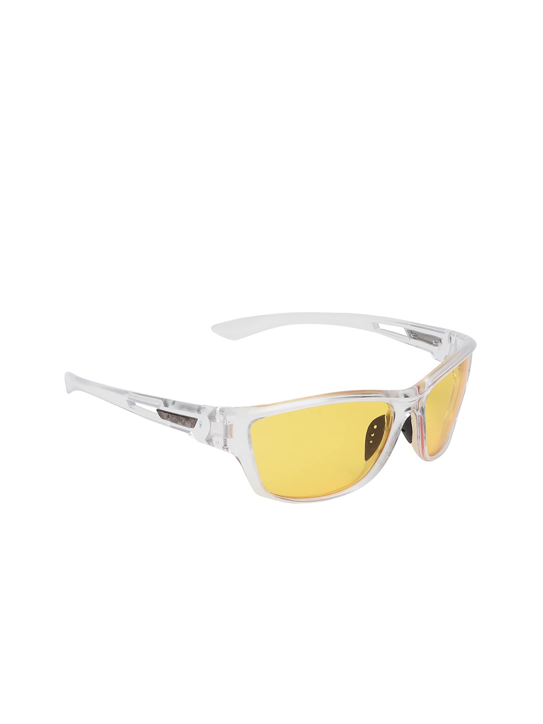 

CRIBA Sports Sunglasses With UV Protected Lens CR_SPRTS_WHT, Yellow