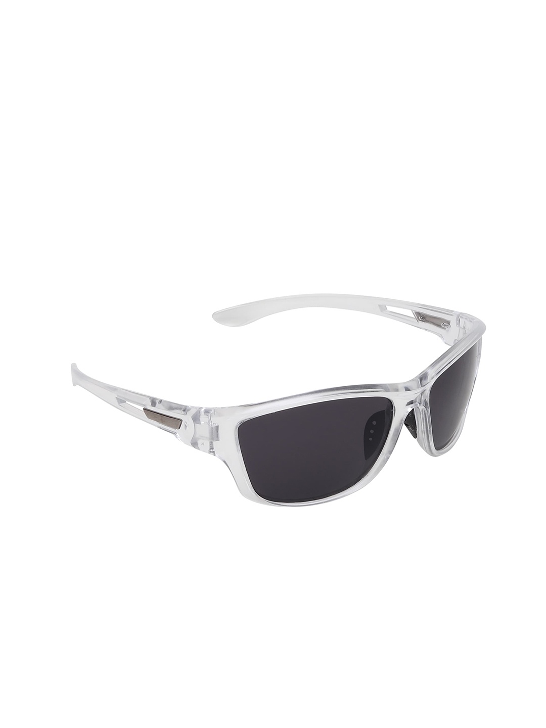 

CRIBA Sports Sunglasses With UV Protected Lens CR_SPRTS_WHT, Black