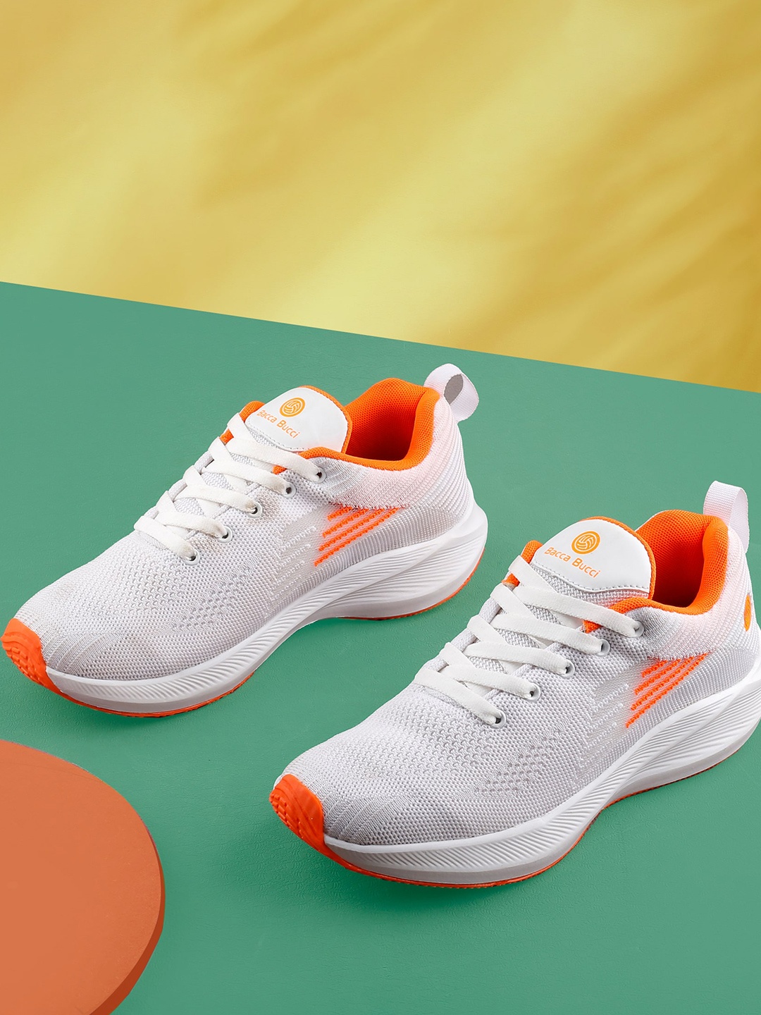 

bacca bucci Women PROWL Mesh Non-Marking Training or Gym Shoes, White