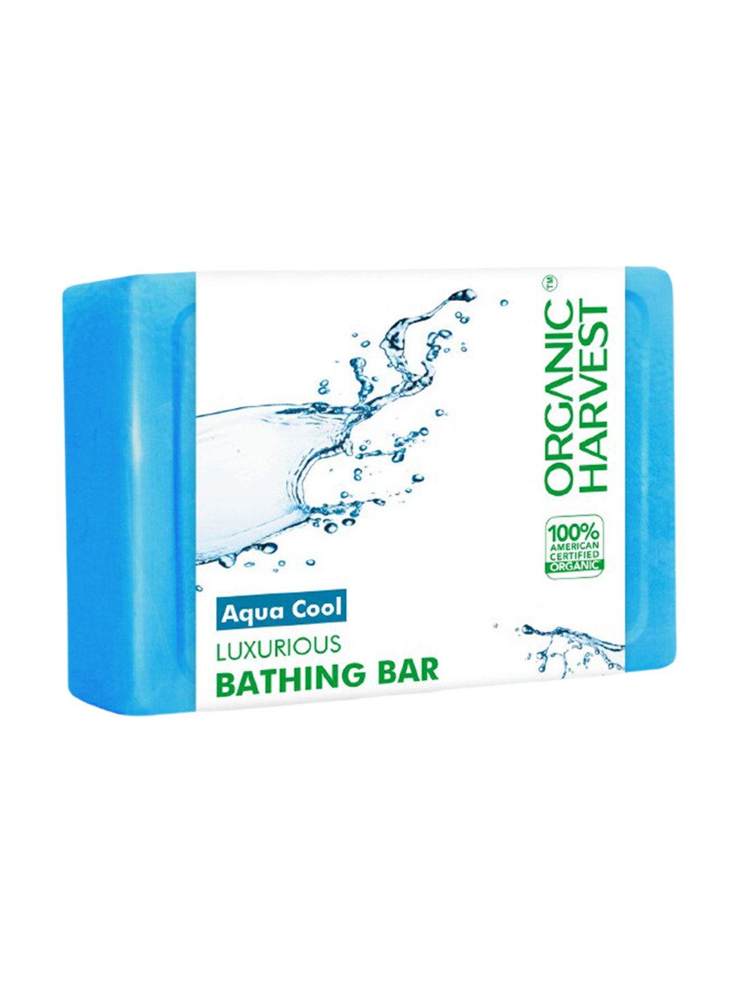 

Organic Harvest Aqua Cool Luxurious Bathing Bar Soap - 125g, Blue