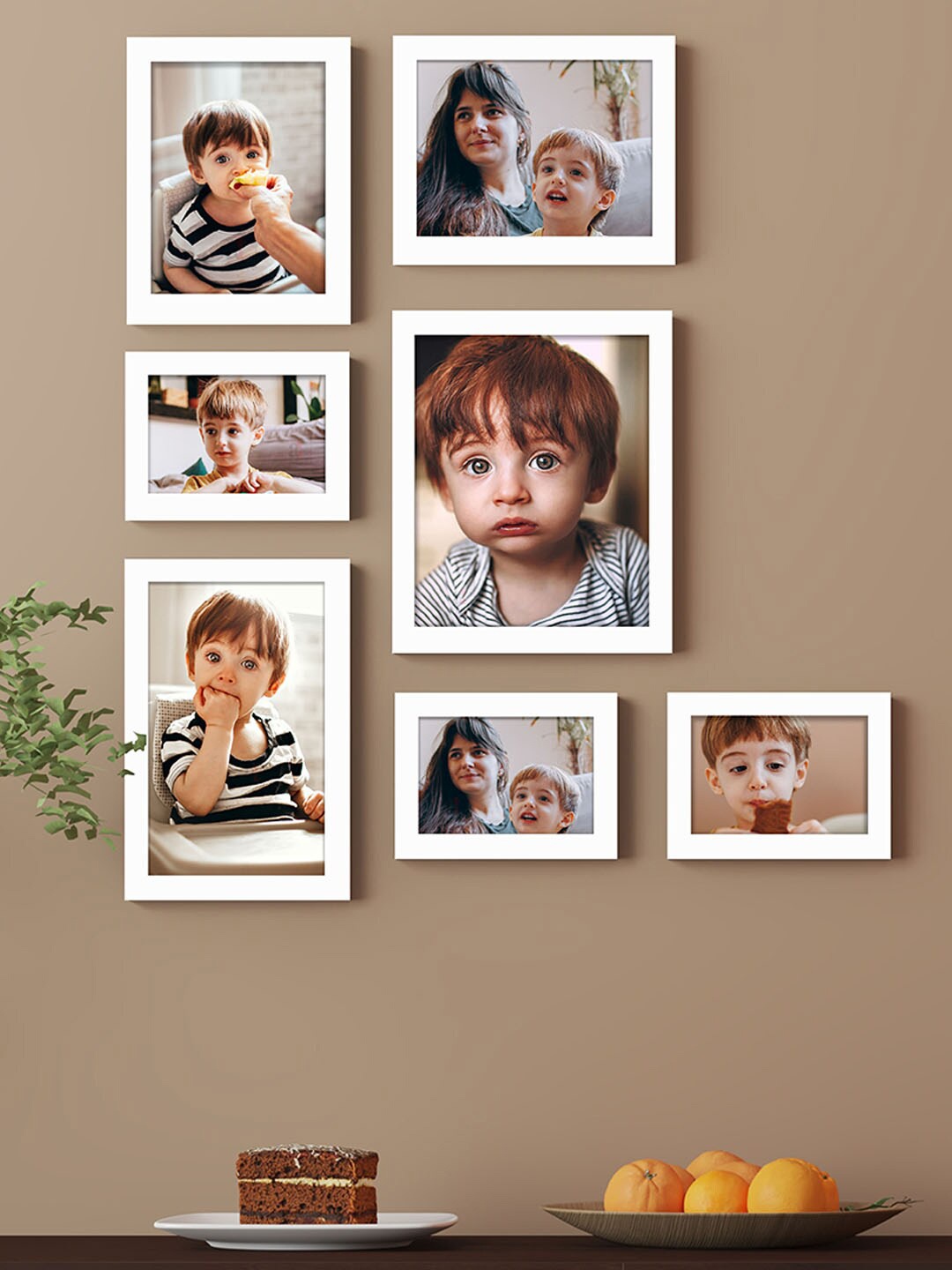 

Art Street White 7-Pieces Photo Frames