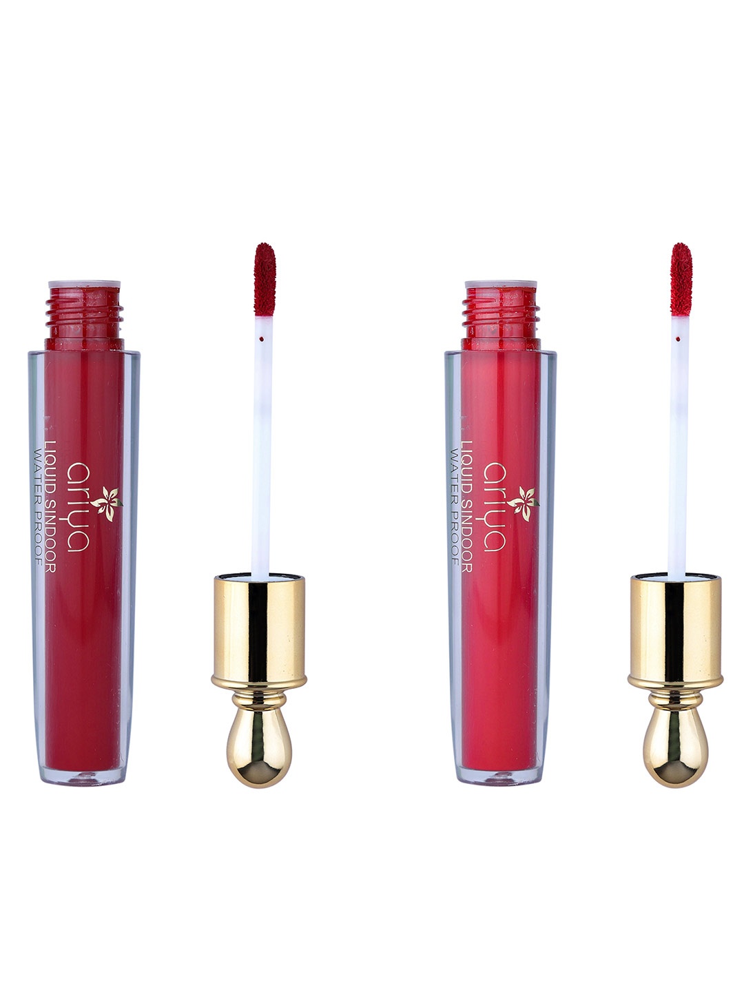 

CASSIEY Ariya Set Of 2 Water-Proof Liquid Matte Sindoor - 5ml Each - Maroon & Red