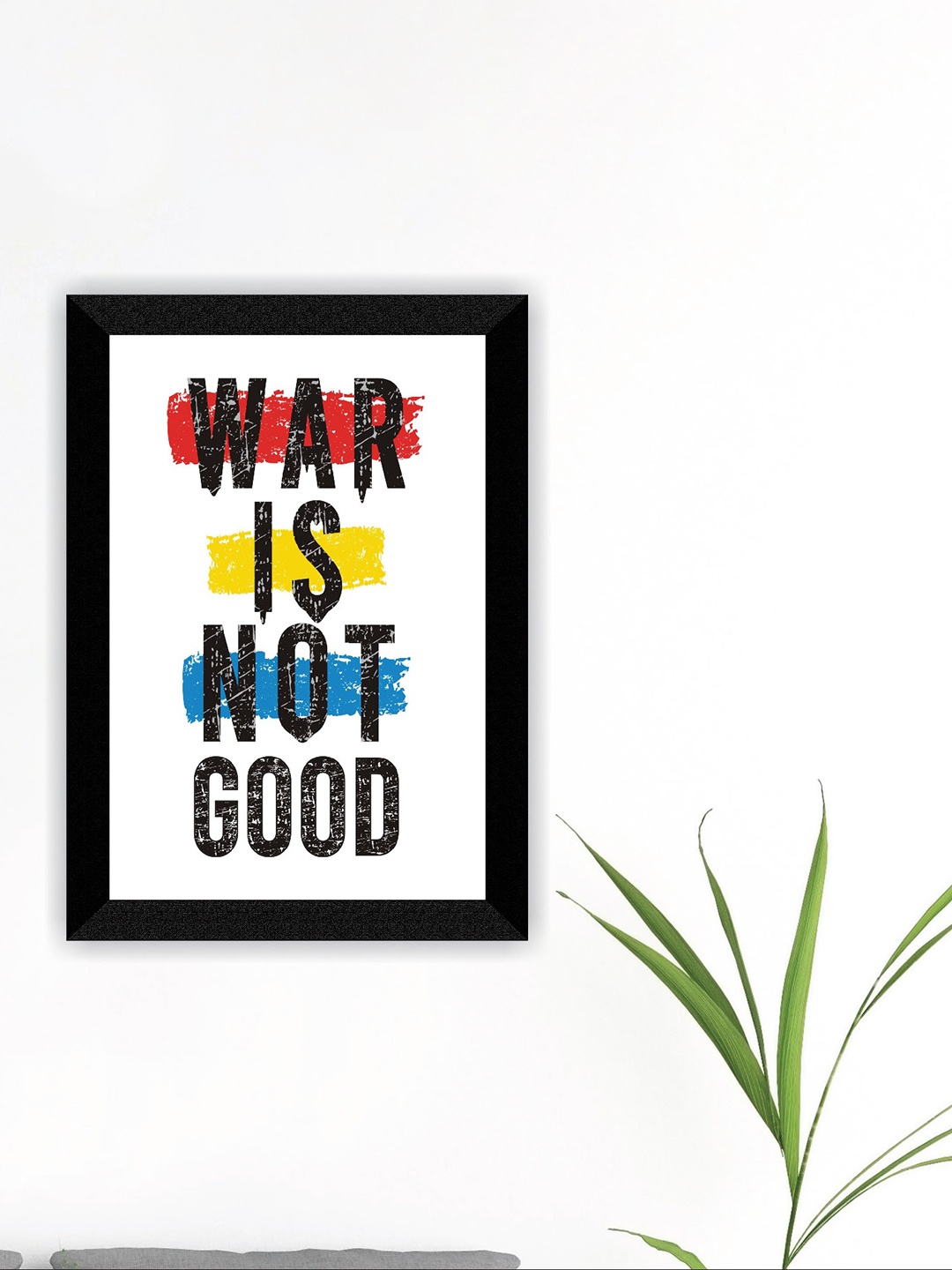 

SAF White & Black Motivational Quotes Printed Wall Art