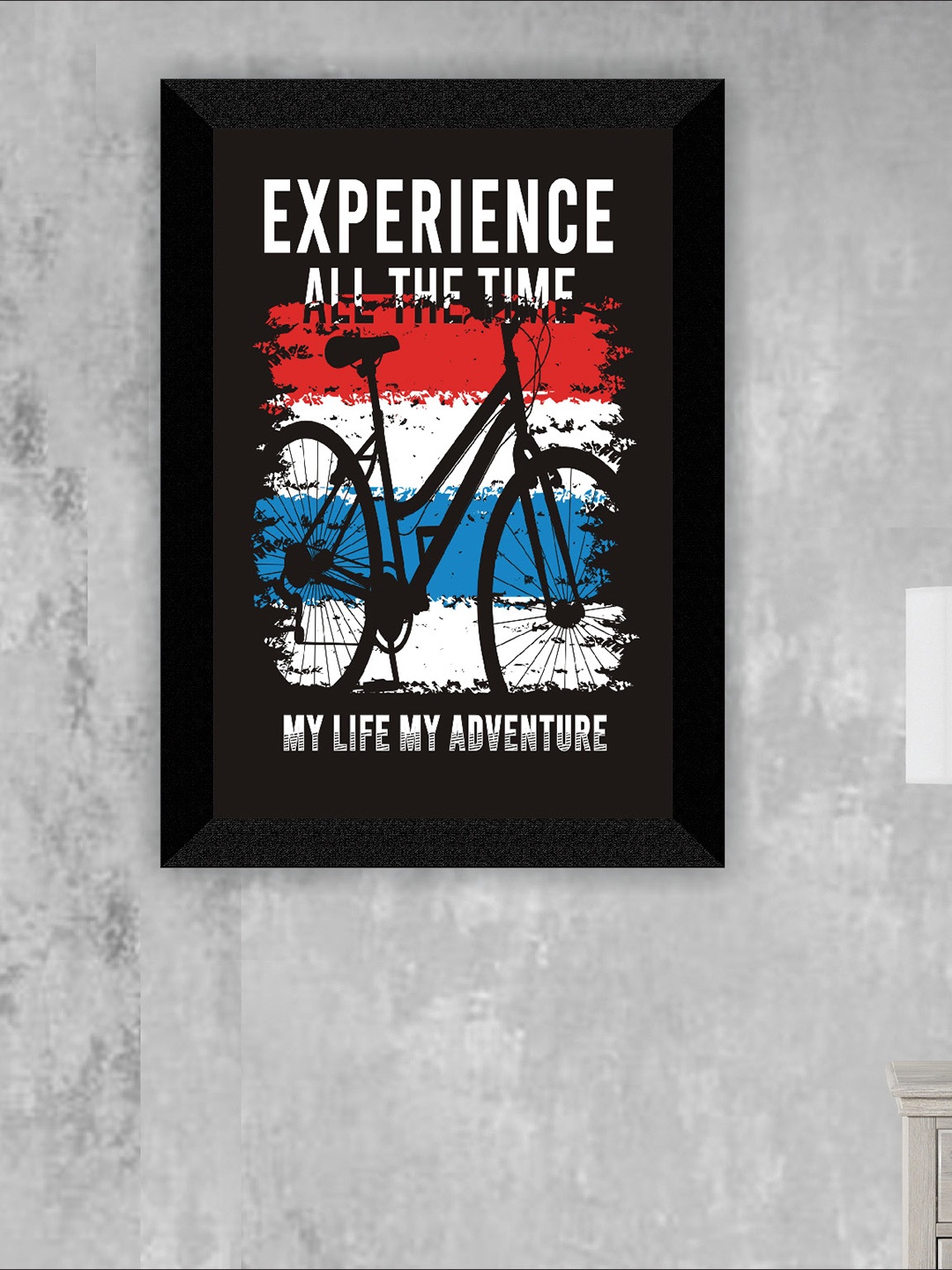 

SAF Black Motivational Quotes Painting Framed Wall Art