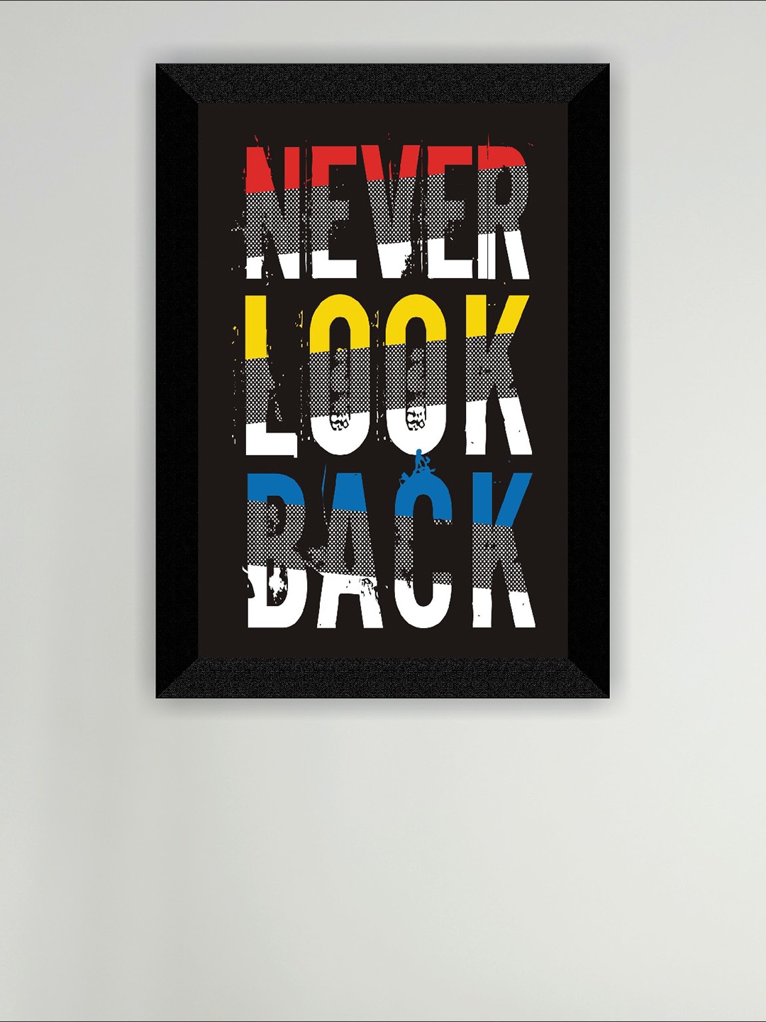 

SAF Black Printed Motivational Quotes Wall Art