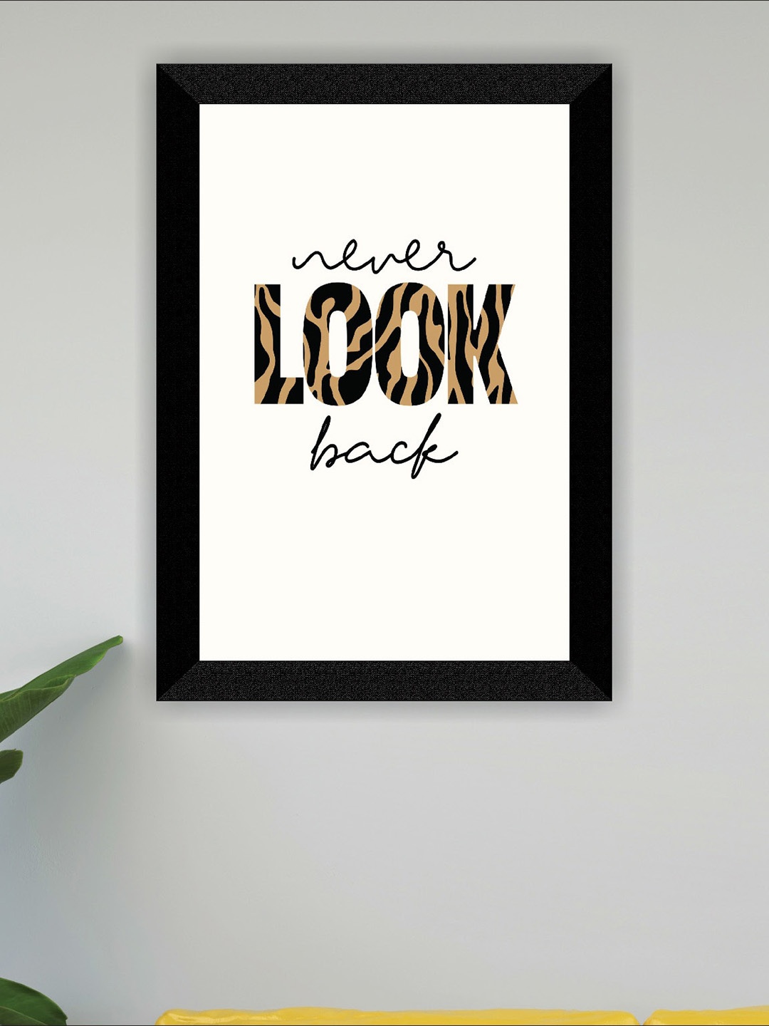

SAF White & Black Motivational Framed Wall Art