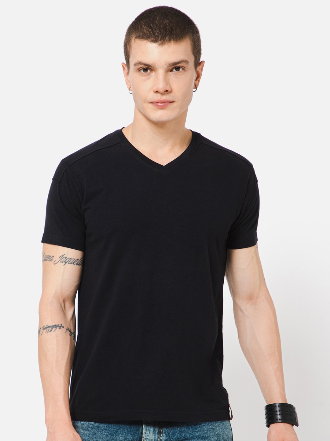 

PUNK Cotton T-shirt, Black