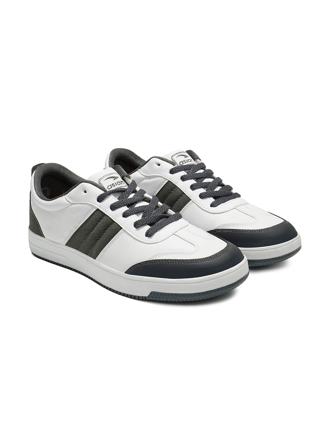 

ASIAN Men Colourblocked Lightweight Memory Foam Sneakers, White