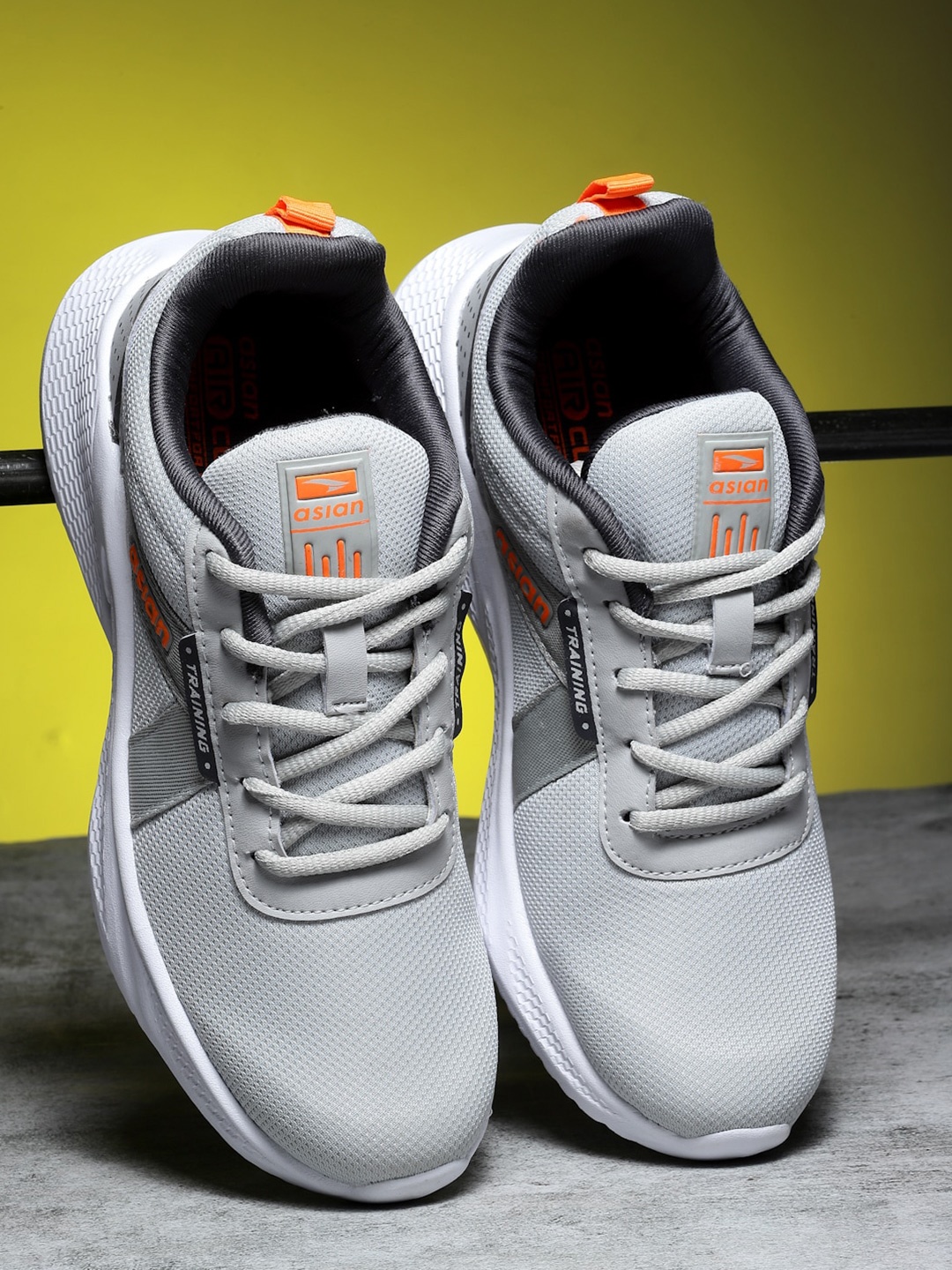 

ASIAN Men Nexon-12 Mesh Non-Marking Running Shoes, Grey