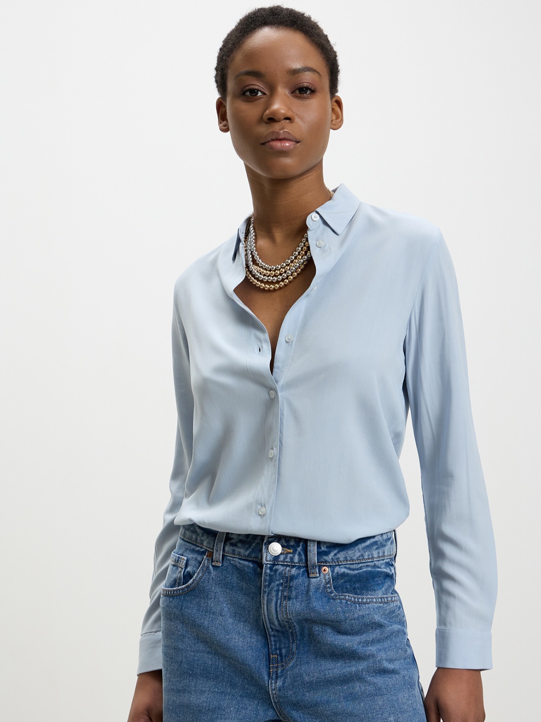 

CALLIOPE Oxford Semiformal Shirt, Blue
