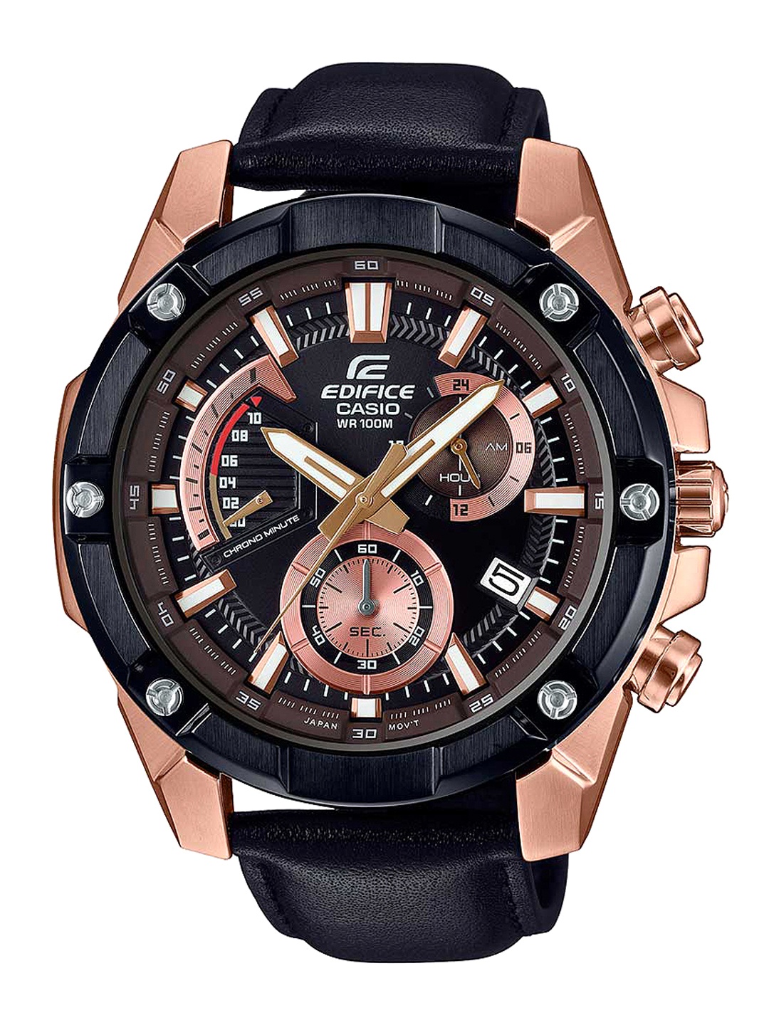 

Casio Edifice Men Black Analogue watch EX393 EFR-559BGL-1AVUDF