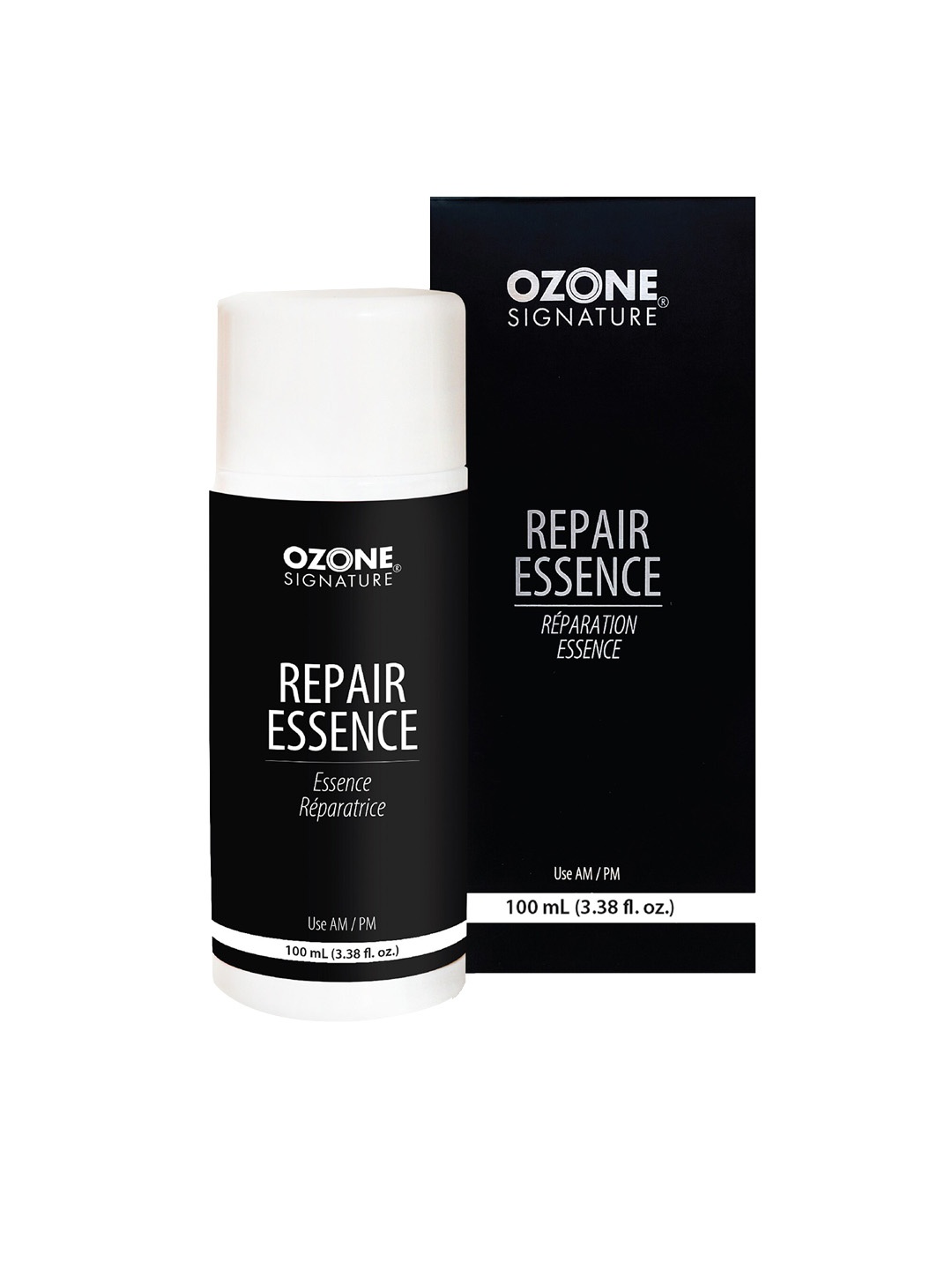 

OZONE SIGNATURE Repair Essence Face Toner with Aloe Vera - 100 ml, Black