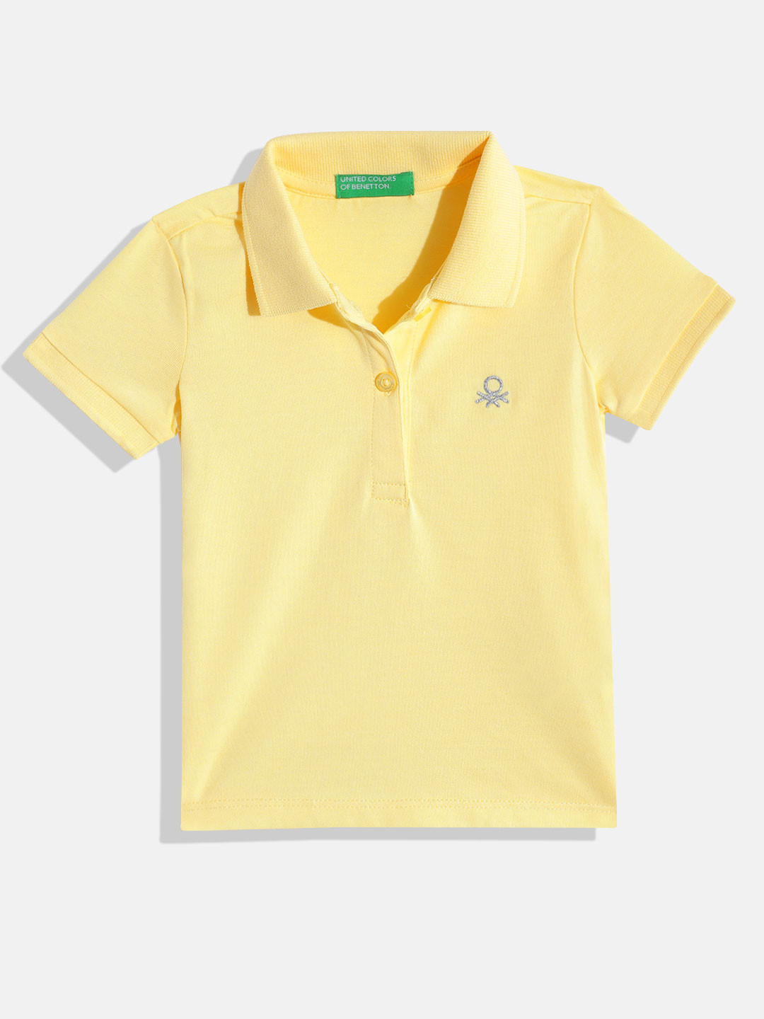 

United Colors of Benetton Boys Polo Collar T-shirt, Yellow