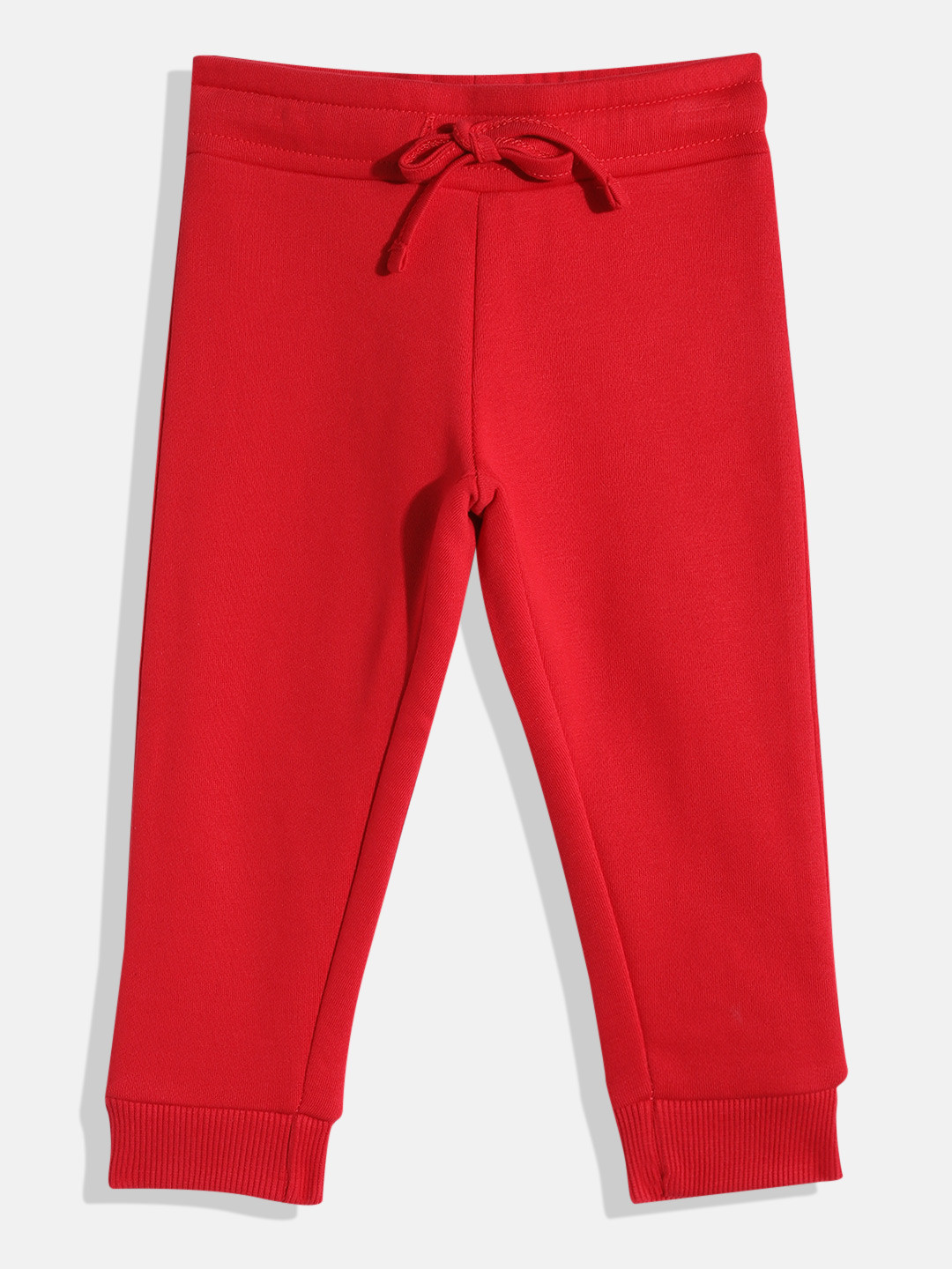 

United Colors of Benetton Girls Elasticated Joggers, Red