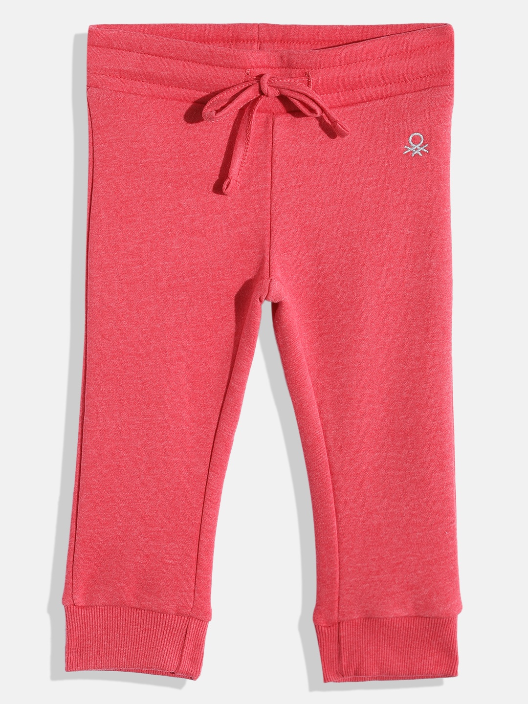 

United Colors of Benetton Boys Brand Logo Detail Regular Fit Joggers, Red