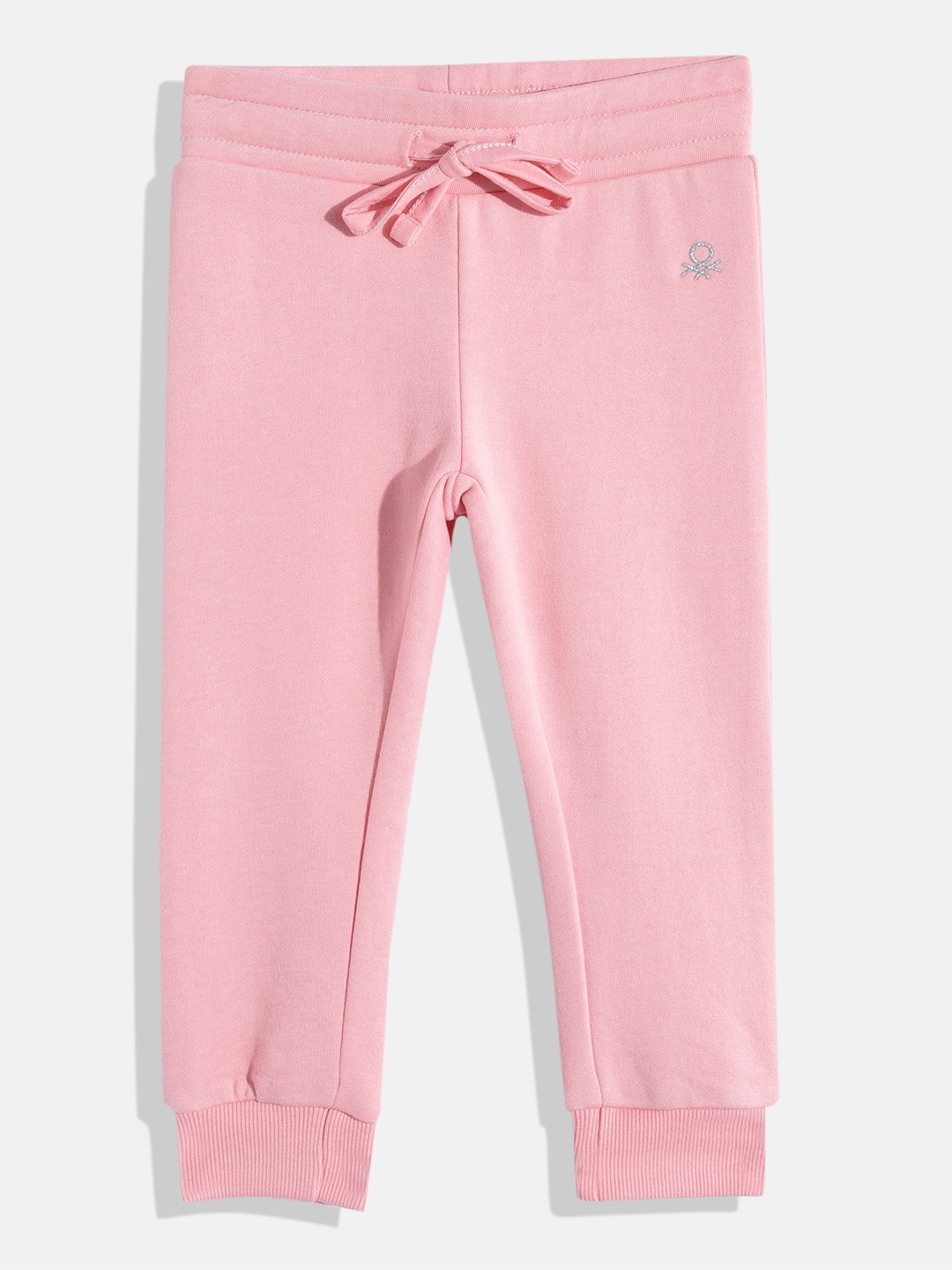 

United Colors of Benetton Boys Brand Logo Detail Regular Fit Joggers, Pink