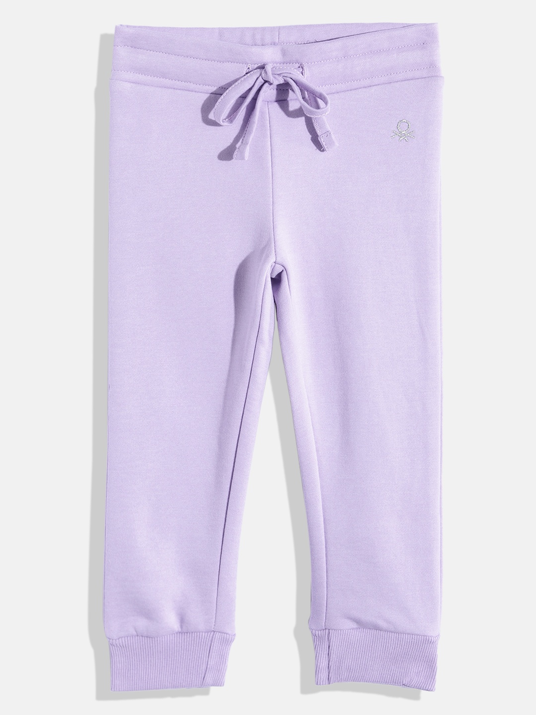 

United Colors of Benetton Boys Brand Logo Detail Regular Fit Joggers, Lavender