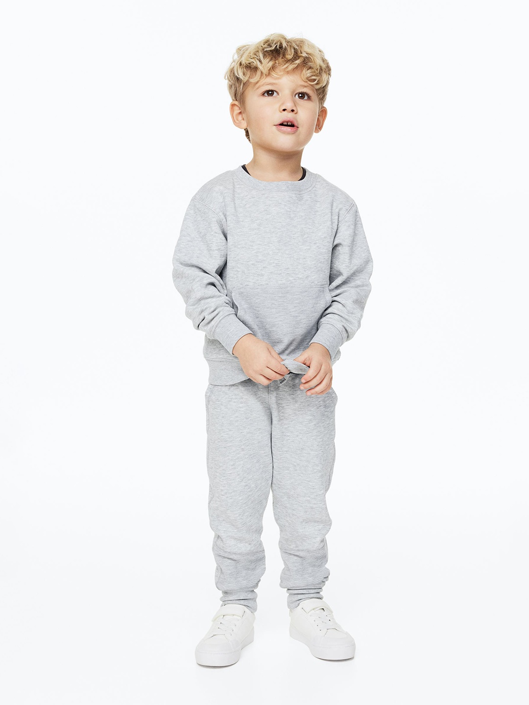 

H&M Boys 2-Piece Sweatshirt Set, Grey