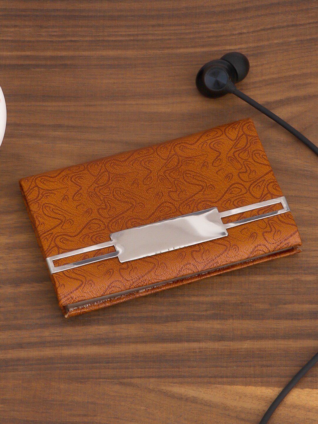 

Roadster Tan Printed Short Card Holder