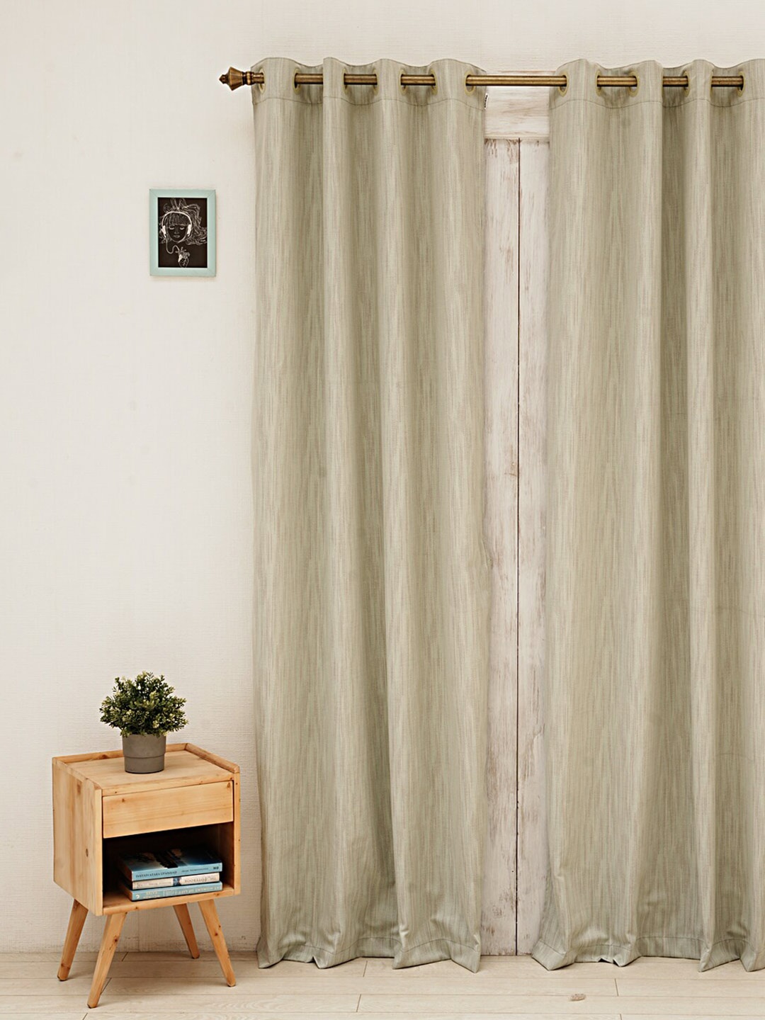 

Ariana Grey Room Darkening Door Curtain