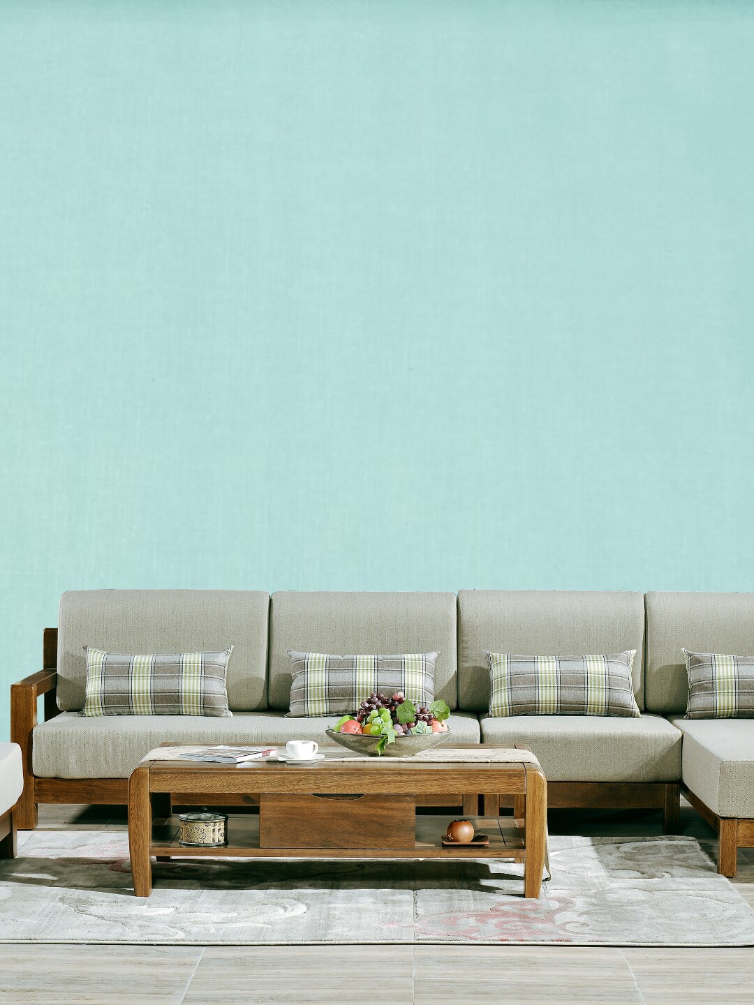 

Jaamso Royals Teal Self Adhesive Wallpaper