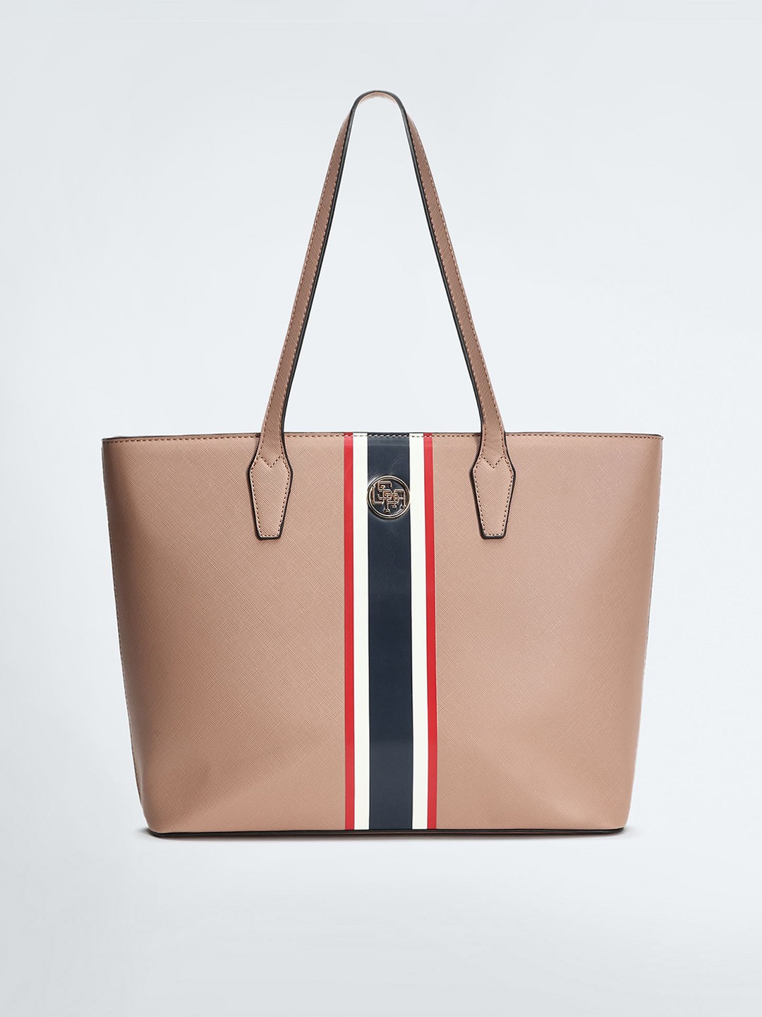 

U.S. Polo Assn. Women Minimal Striped Shoulder Bag, Pink