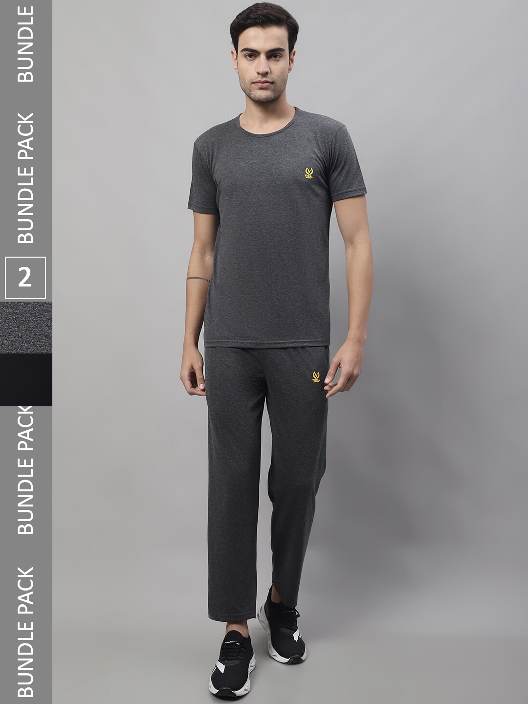 

MACK JONNEY Pack Of 2 Sports Co-Ords Set, Grey