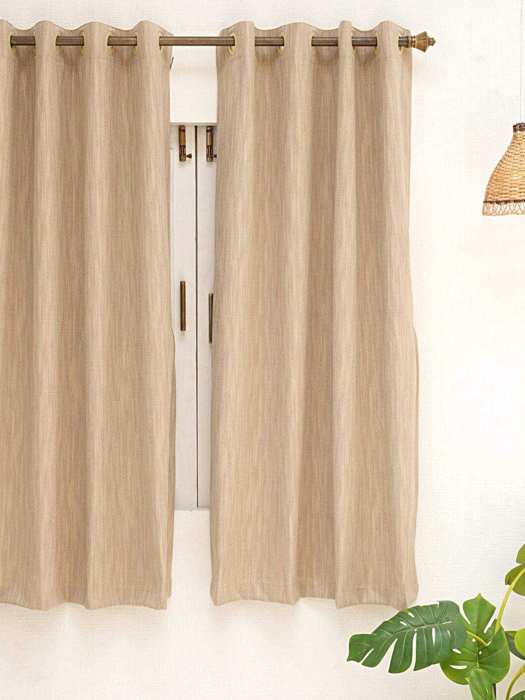 

Ariana Gold-Toned Room Darkening Window Curtain