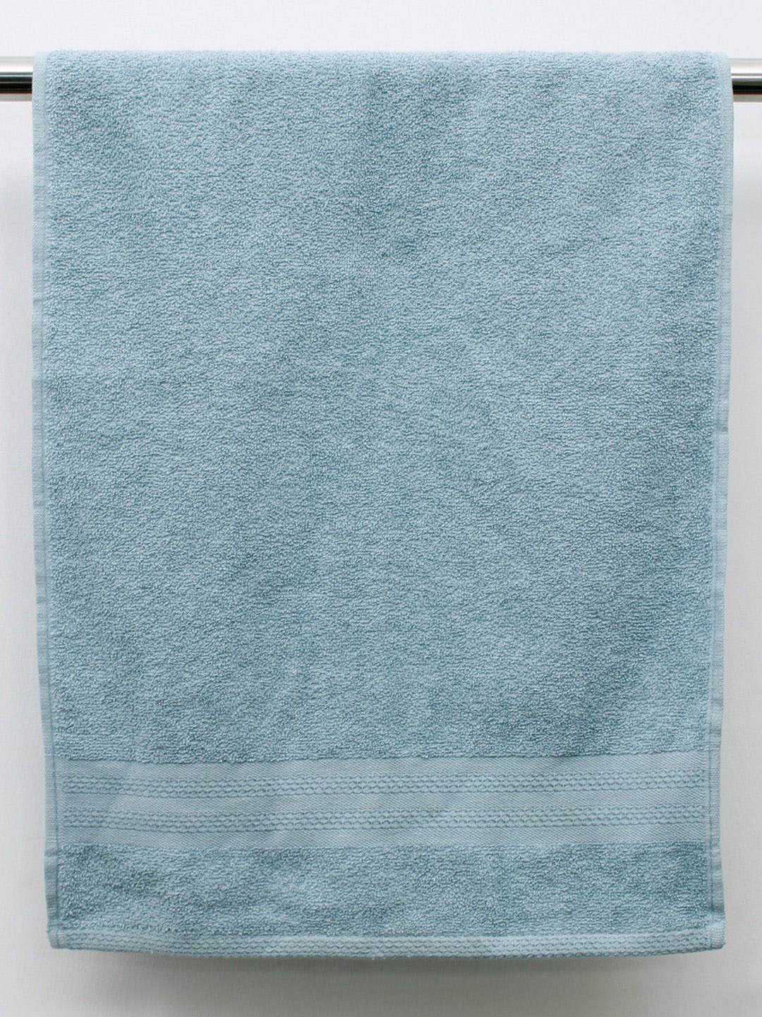 

AVI Living 4-Pcs Grey & Blue Self-Design 450 GSM Pure Cotton Hand Towels