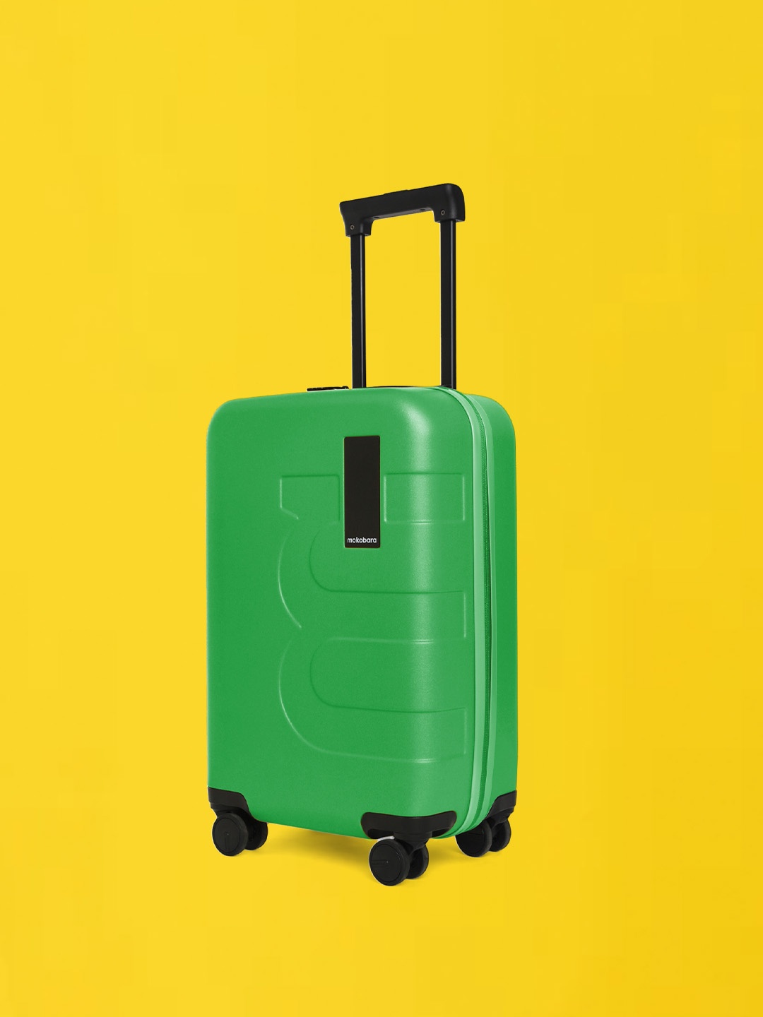 

MOKOBARA Em Hard-Sided Cabin Trolley Suitcase, Green