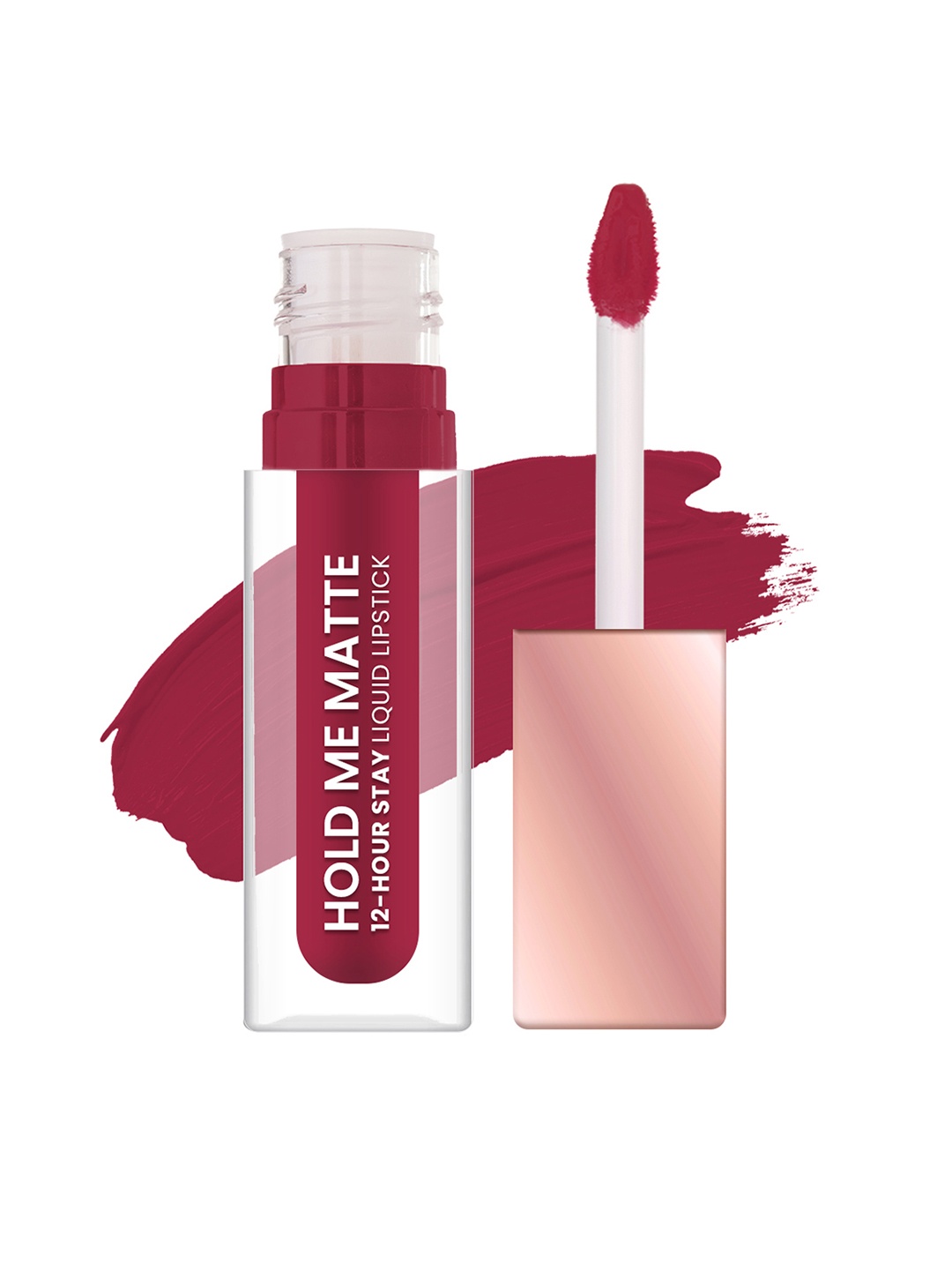 

SWISS BEAUTY Hold Me Matte 12 Hour Stay Liquid Lipstick 4.5ml - Burnt Rose 20, Red