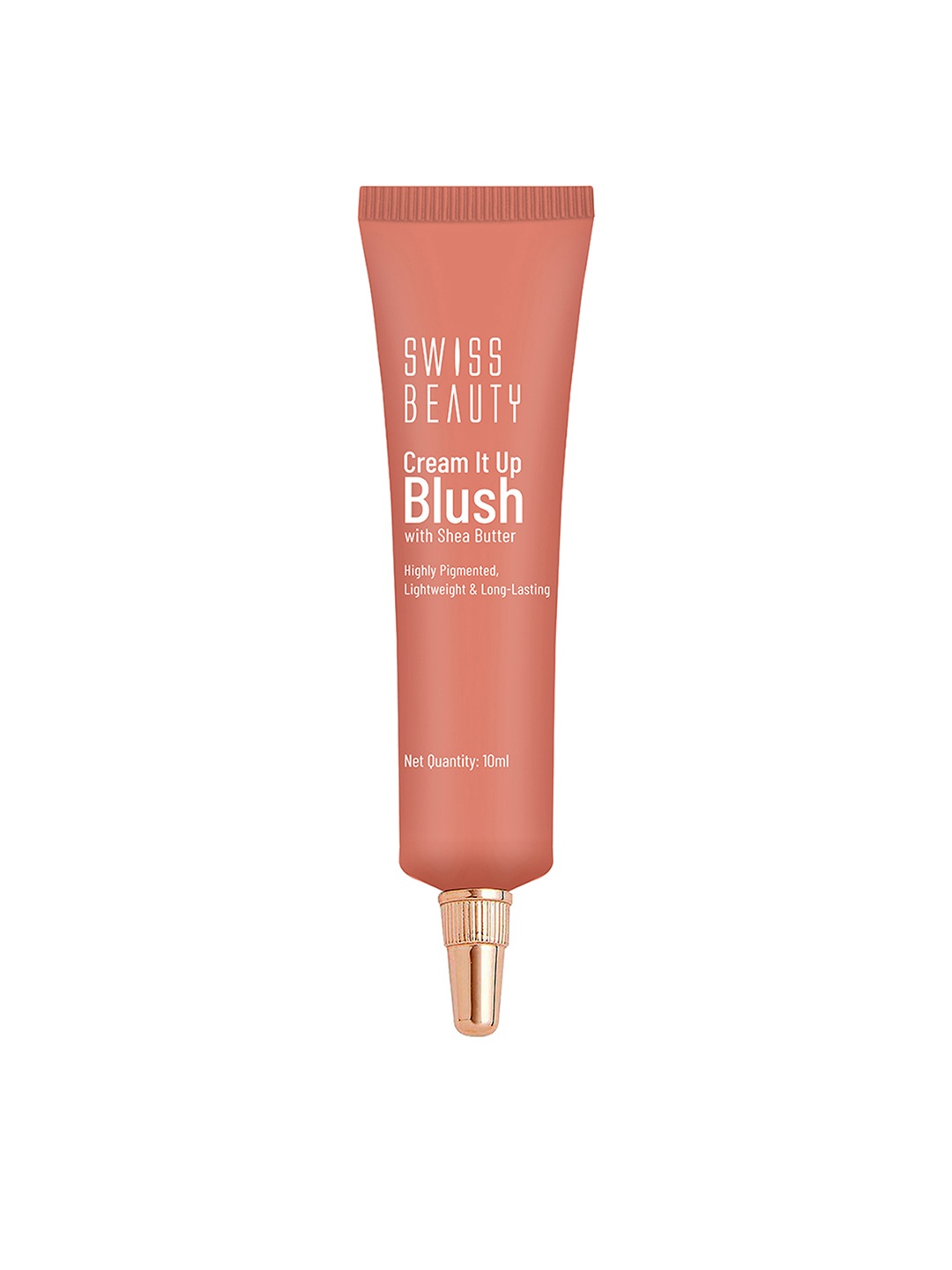 

SWISS BEAUTY Lightweight Cream It Up Blush with Shea Butter 10ml - Copper Cheeks 04, Peach