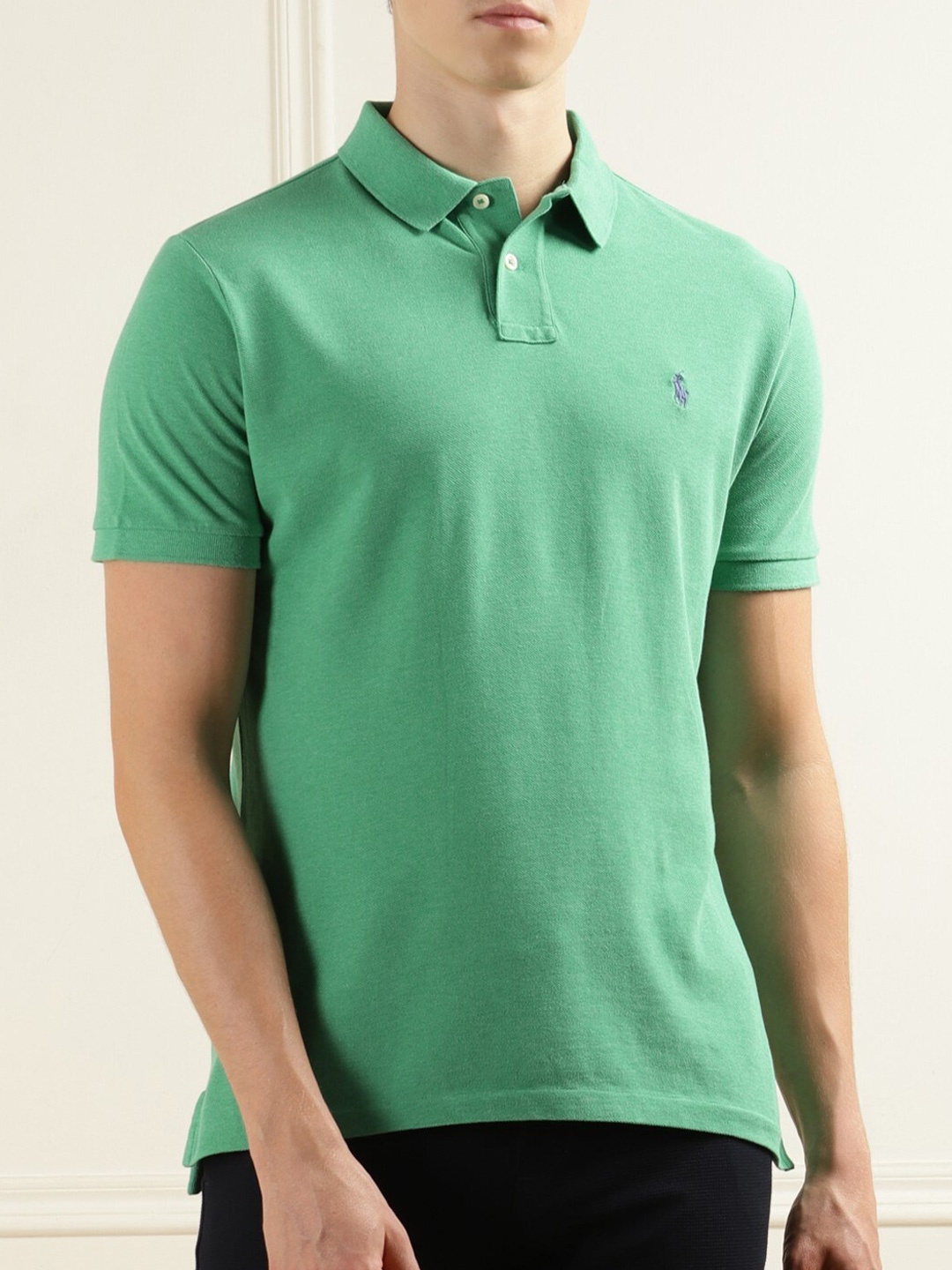 

Polo Ralph Lauren Polo Collar Casual Cotton T-Shirt, Green