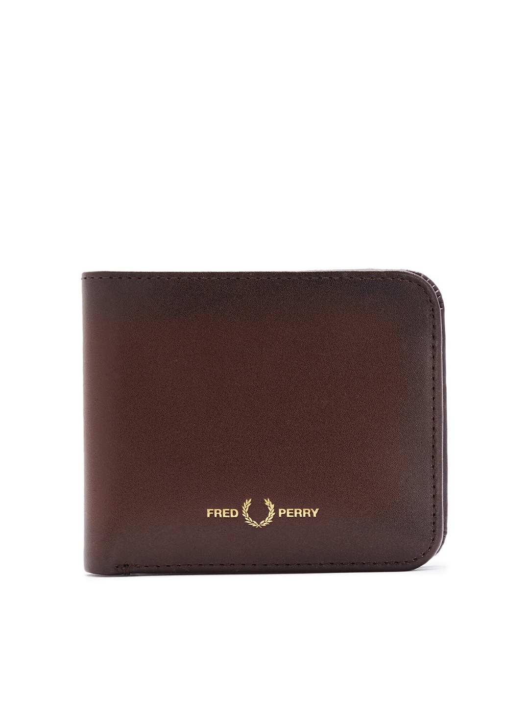 

Fred Perry Leather Two Fold Wallet, Red