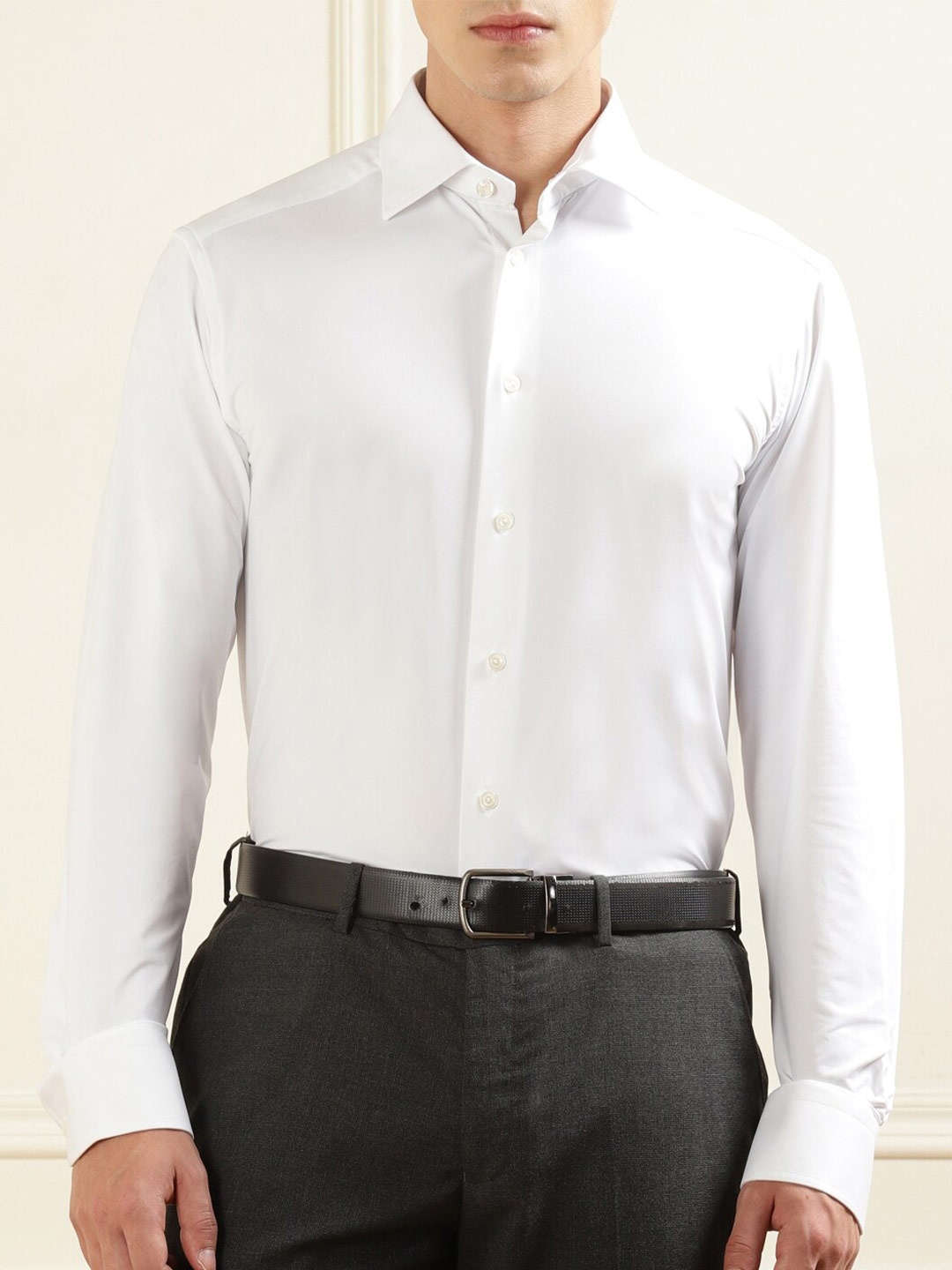 

Eton Spread Collar Casual Shirt, White