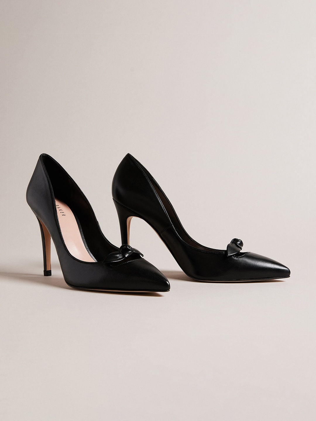 

Ted Baker Pumps Leather Slim Heels, Black