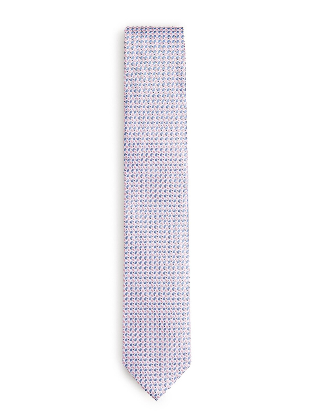 

Ted Baker Men Woven Design Silk Skinny Tie, Pink