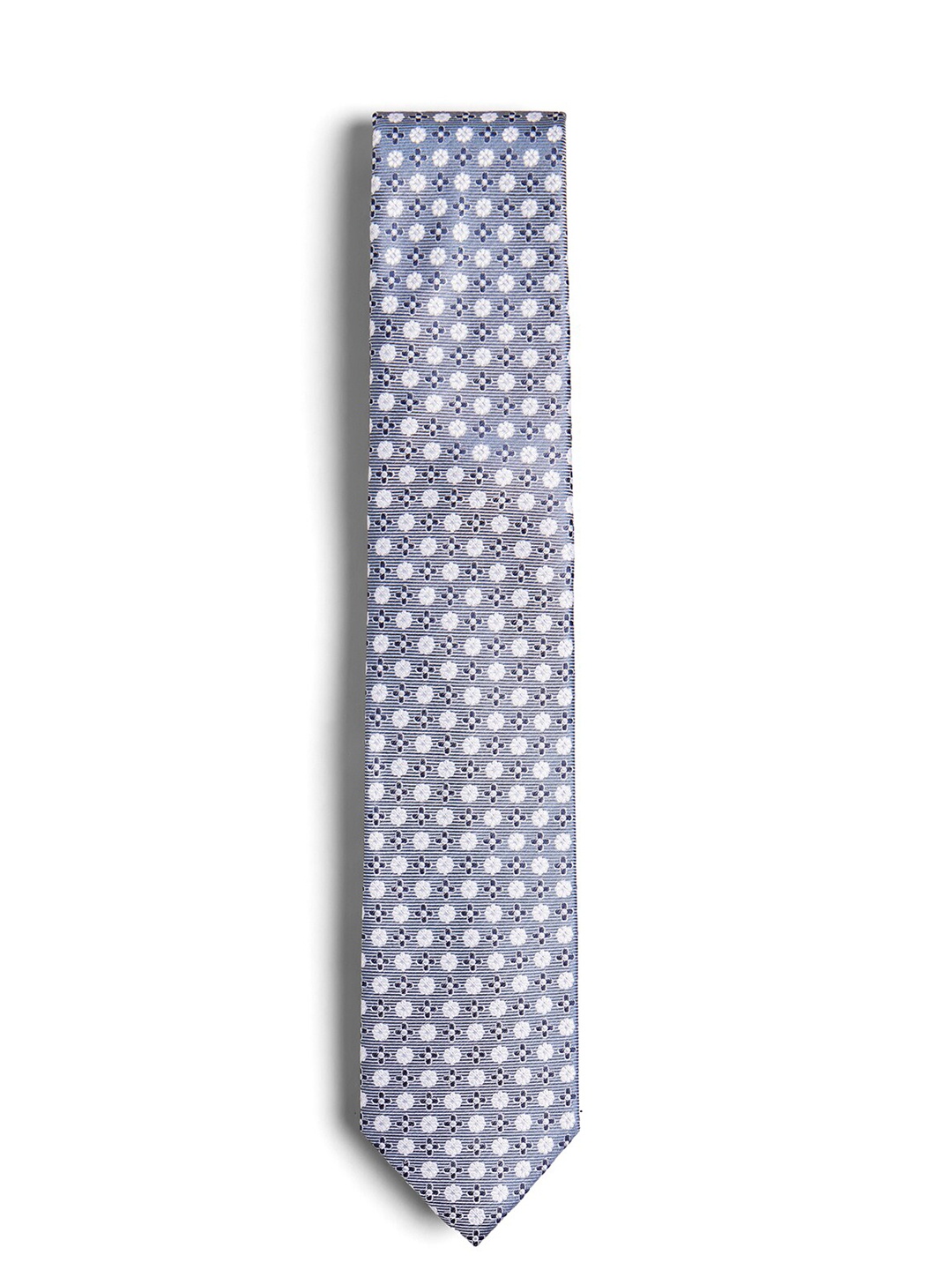 

Ted Baker Men Woven Design Silk Skinny Tie, Grey
