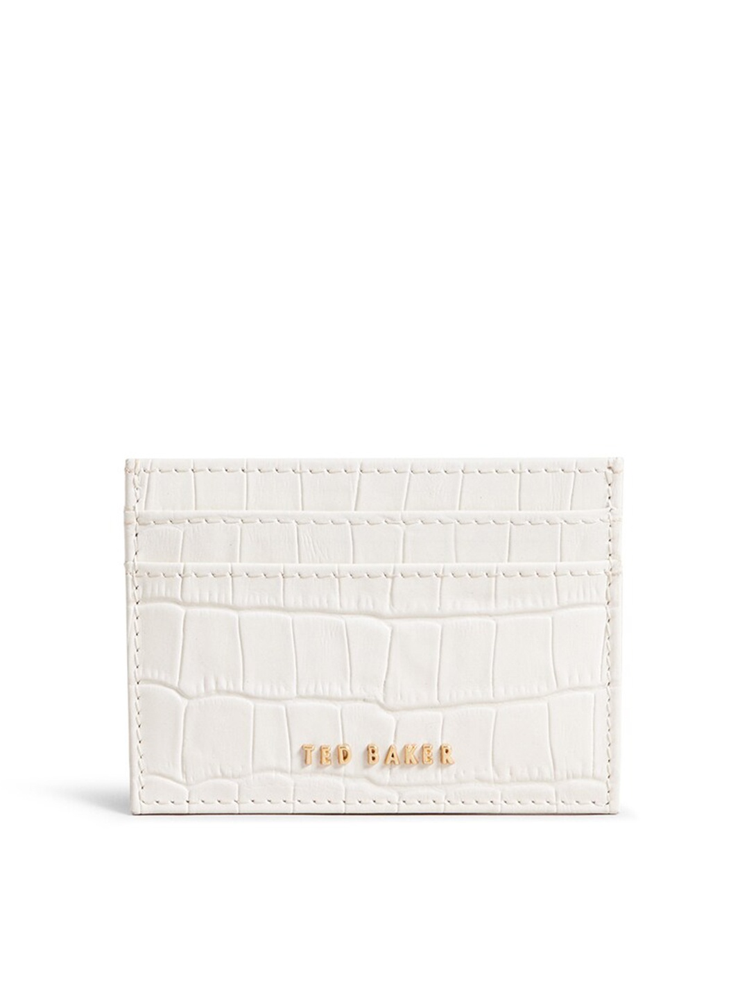 

Ted Baker Women Textured Leather Card Holder, White