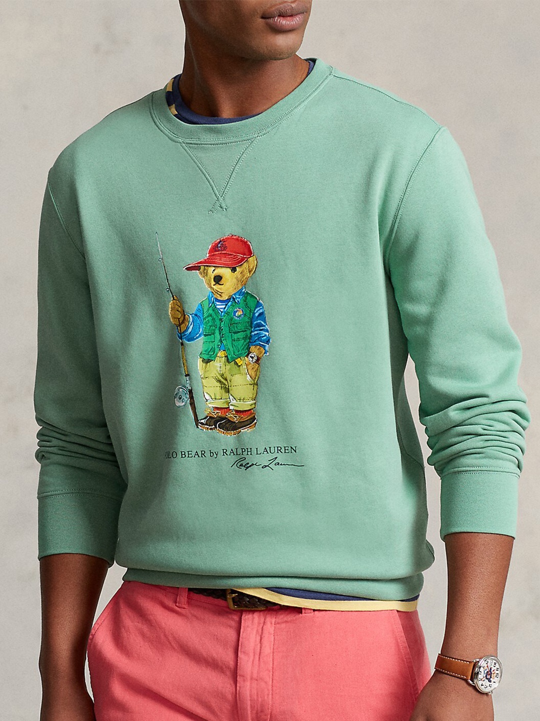 

Polo Ralph Lauren Graphic Printed Sweatshirts, Green