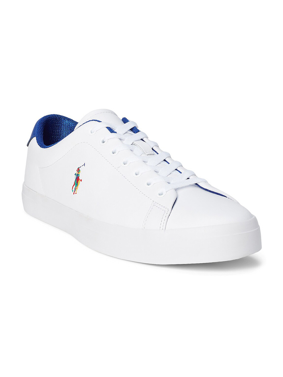 

Polo Ralph Lauren Men Longwood Comfort Insole Leather Basics Sneakers, White