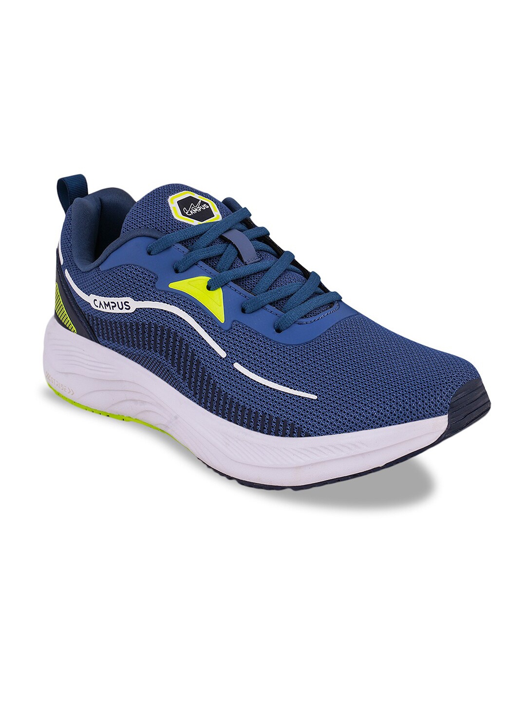 

Campus Men Mesh Lace-Up Running Shoes, Blue