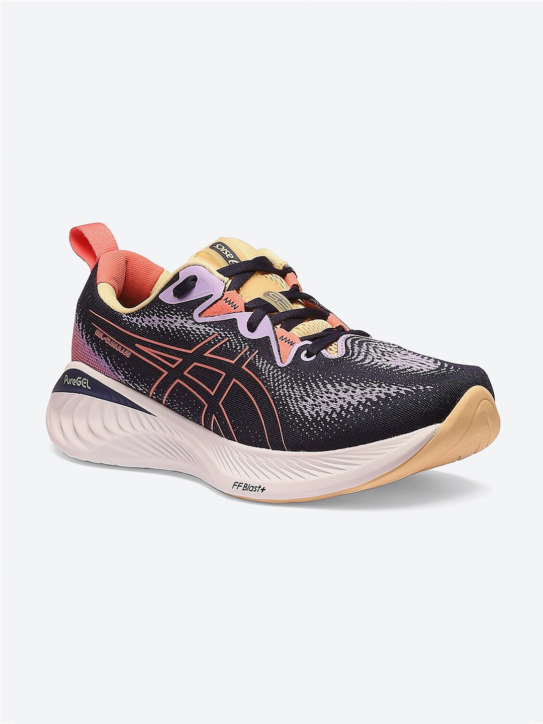 

ASICS Women GEL-CUMULUS 25 Running Shoes, Navy blue