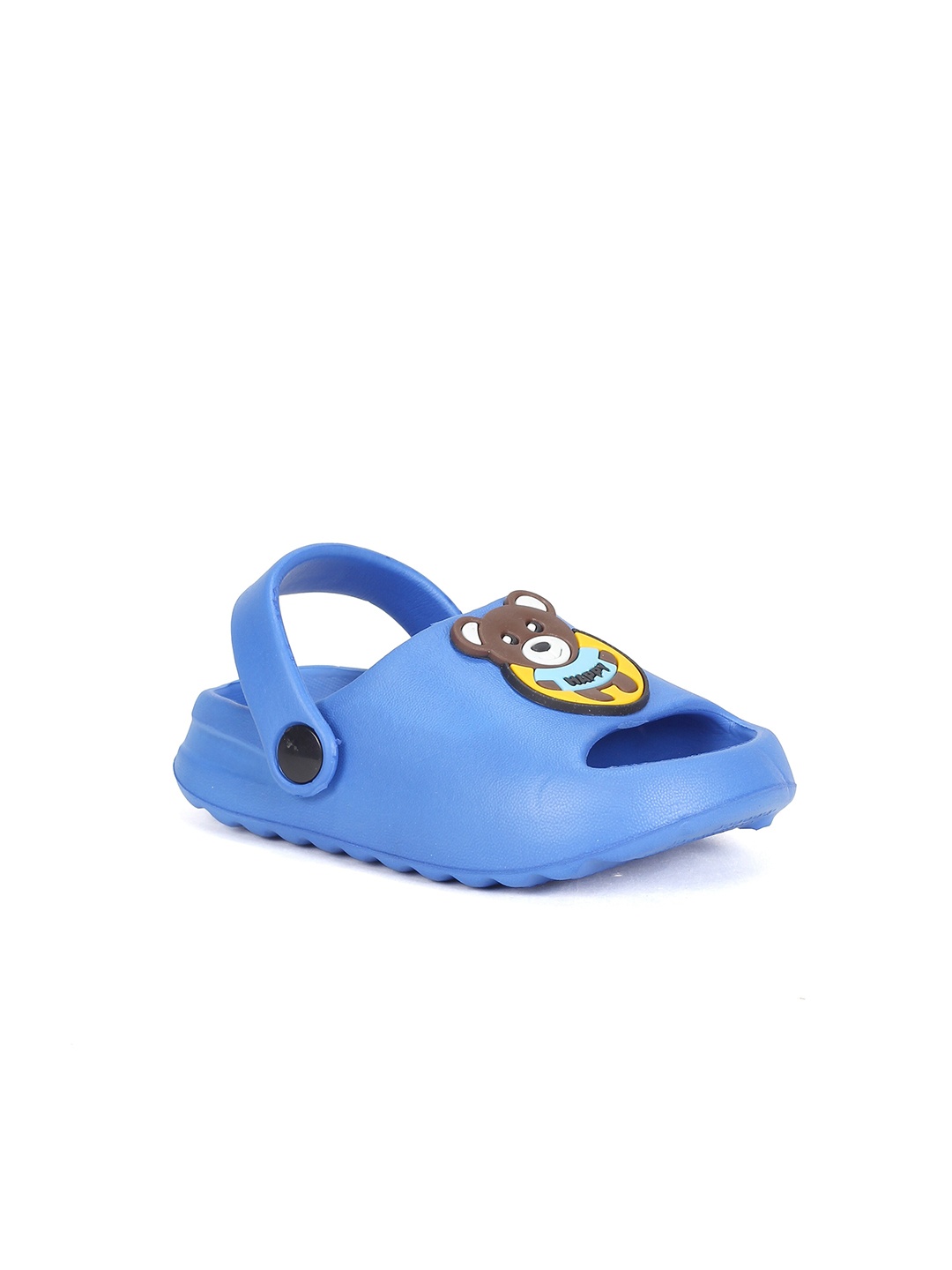 

Lil Lollipop Kids Bear Applique Anti-Slip Clogs, Blue
