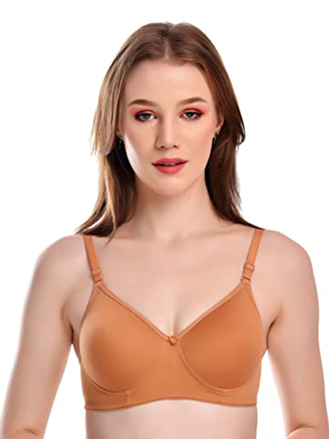 

SMARTERKIDS Non Padded Full Coverage Non Wired Multiway Cotton Everyday Bra, Nude