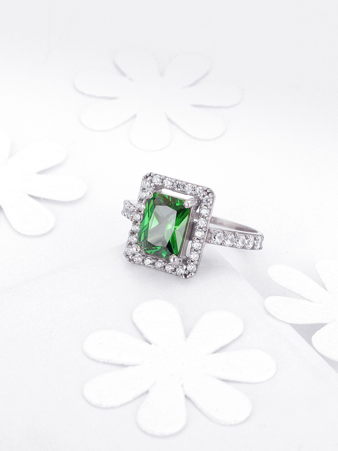 

GIVA 925 Sterling Silver-Plated Adjustable Finger Ring