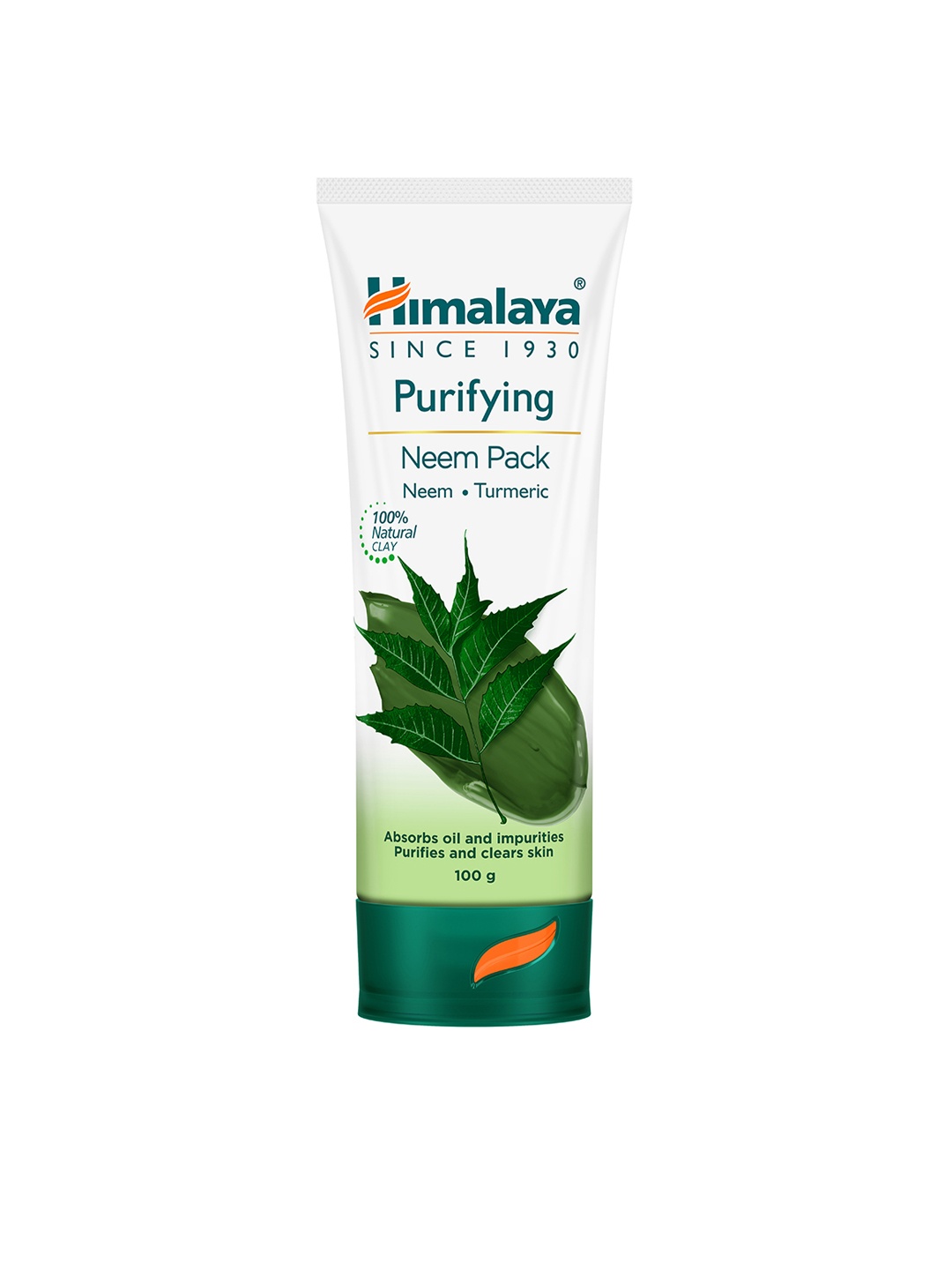 

Himalaya Purifying Neem Pack with Turmeric for Oily Skin - 100g, Green