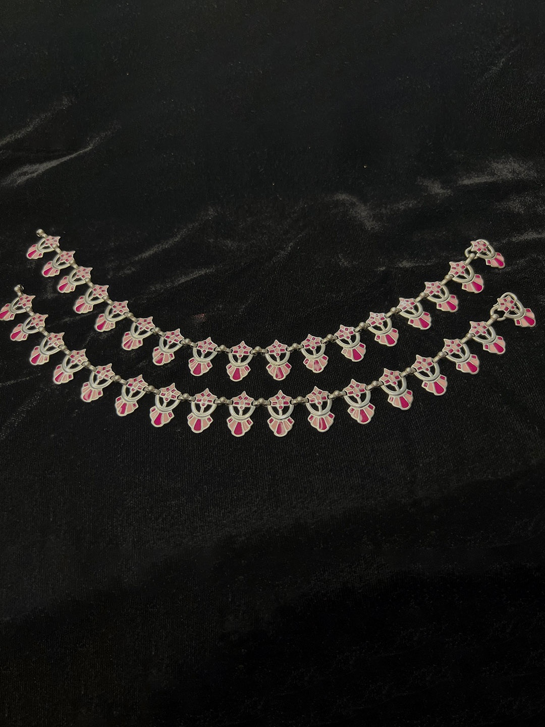 

Arte Jewels 92.5 Hallmark Silver Anklets