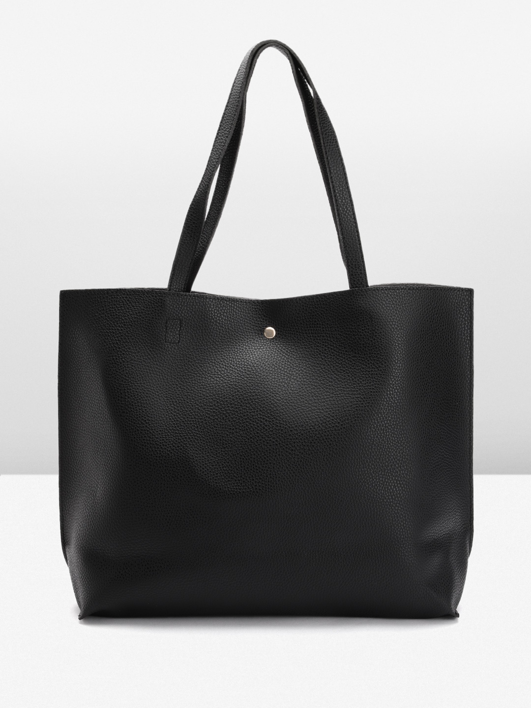 

Boohoo Oversized Shopper Tote Bag, Black