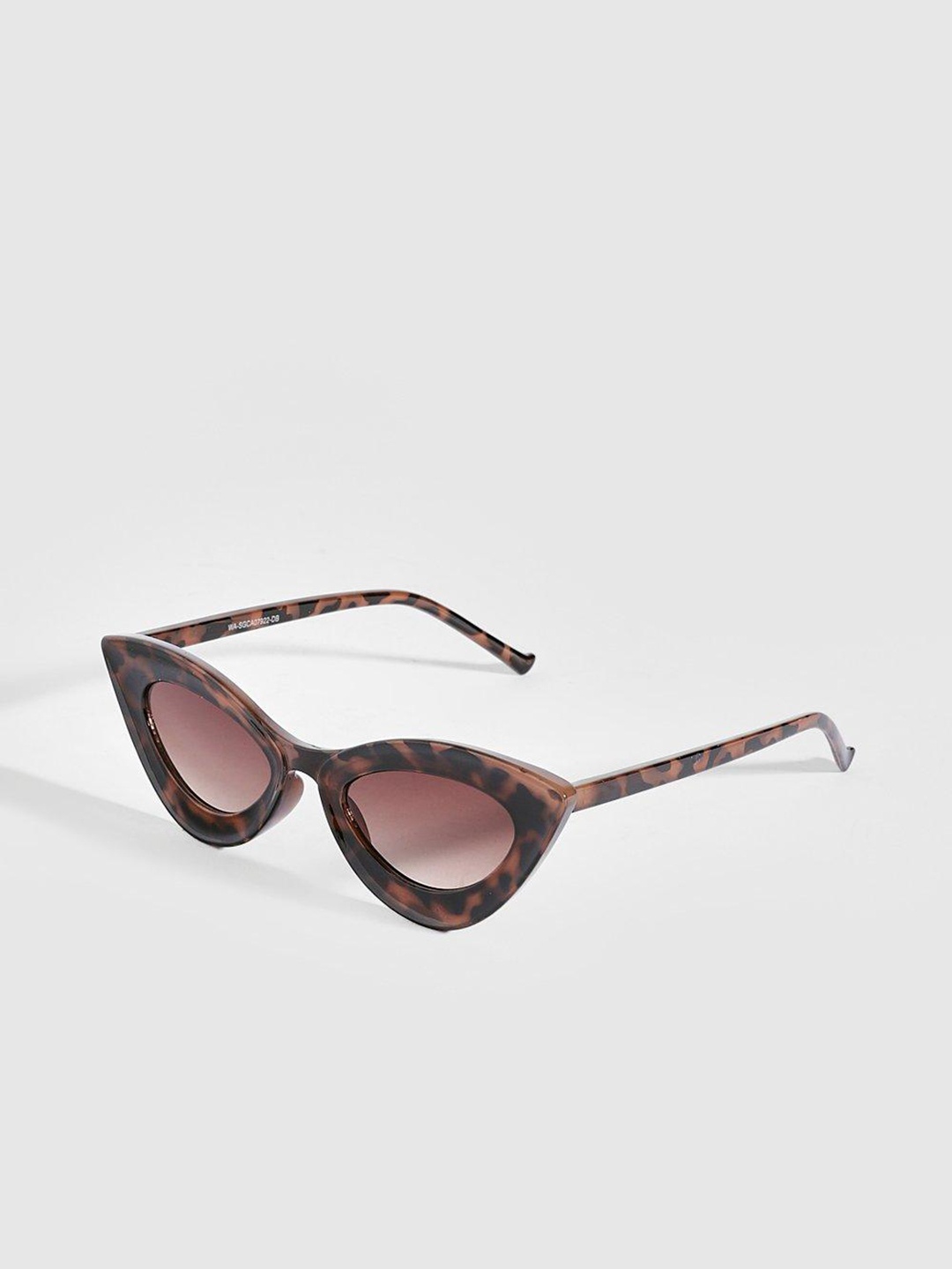 

Boohoo Women Cateye Sunglasses with UV Protected Lens GZZ53865, Brown